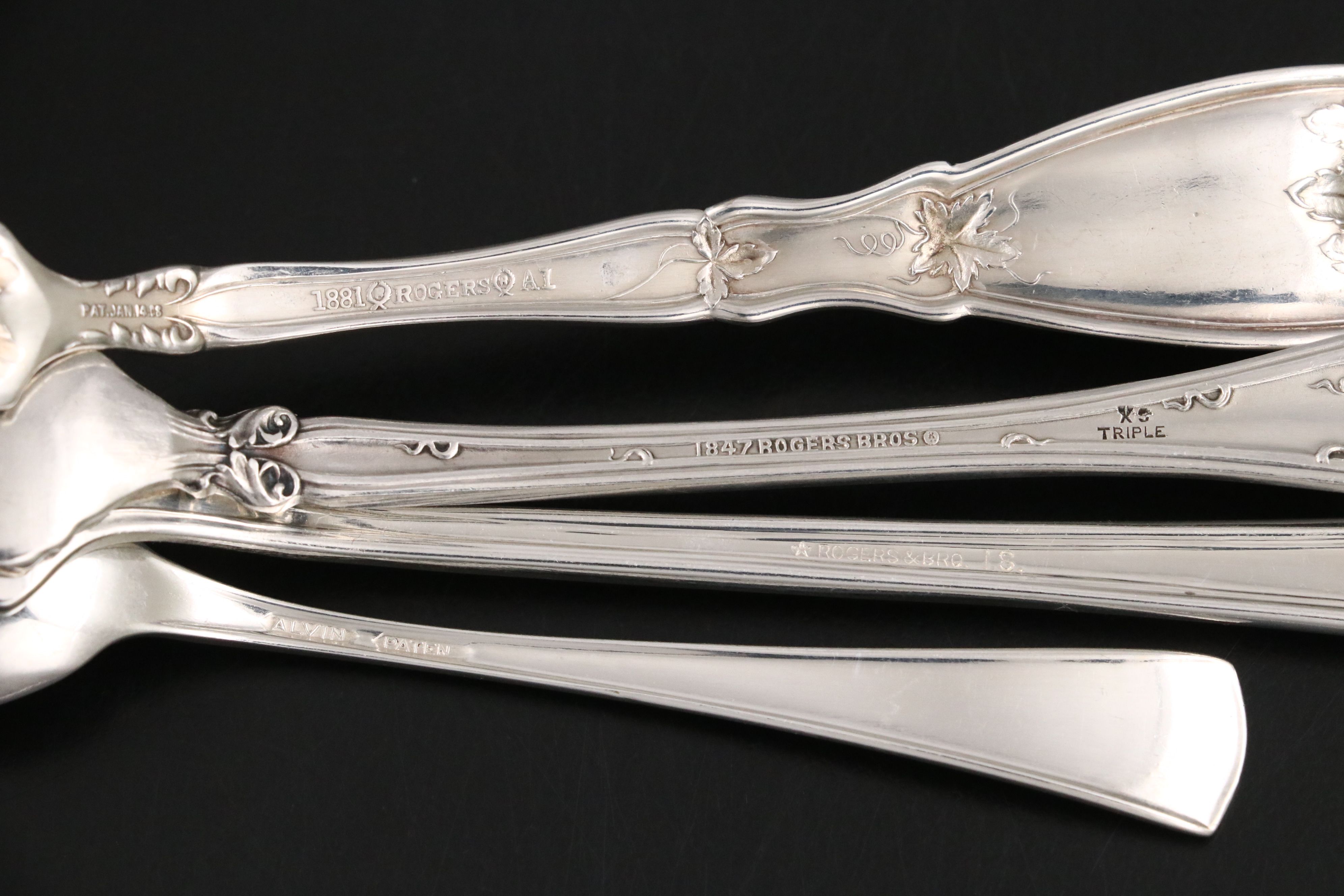 Godinger Silver Plate Candelabrum with Other Silver Plate and Glass Tableware