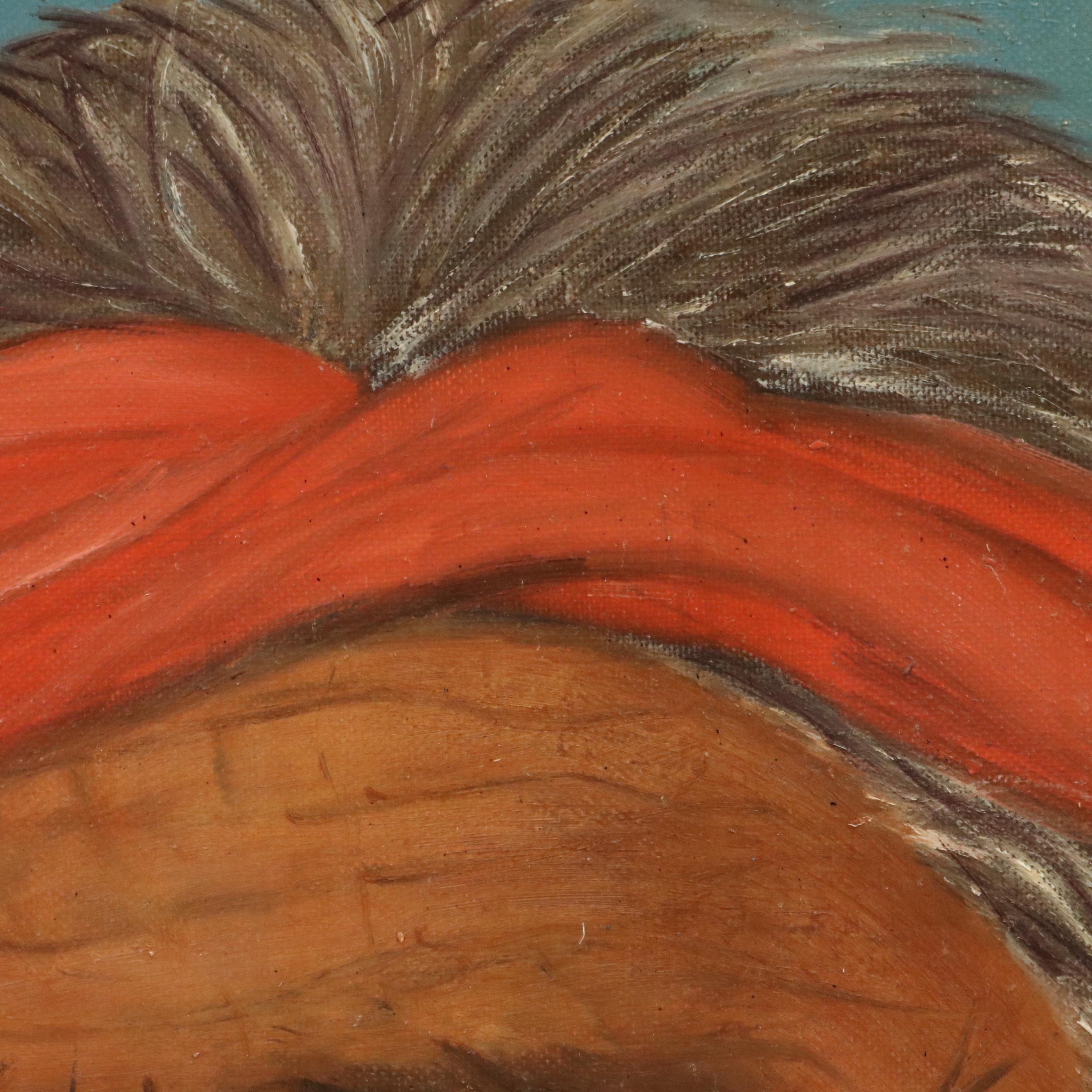 Duncan Portrait Oil Painting "Age," 1964