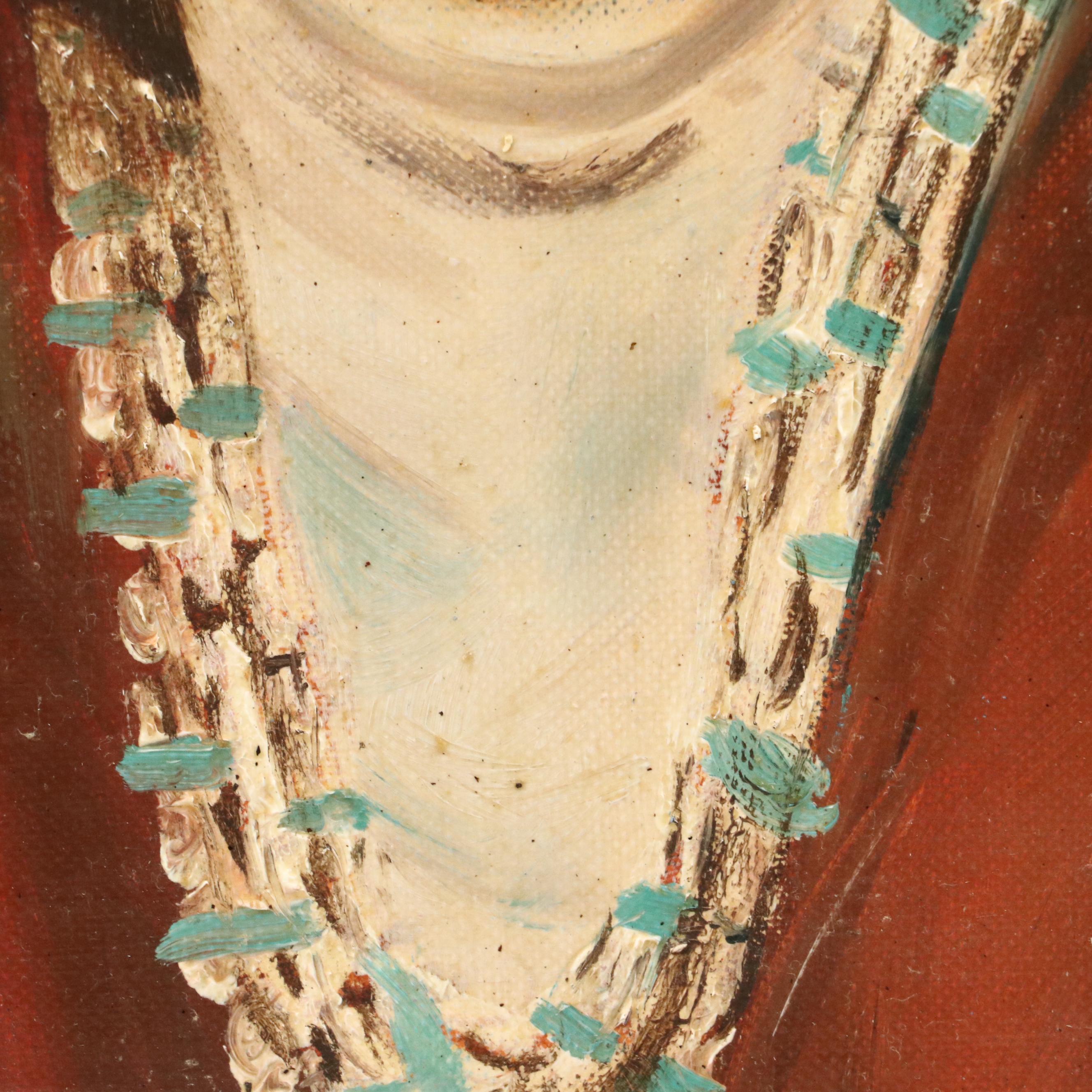 Duncan Portrait Oil Painting "Age," 1964