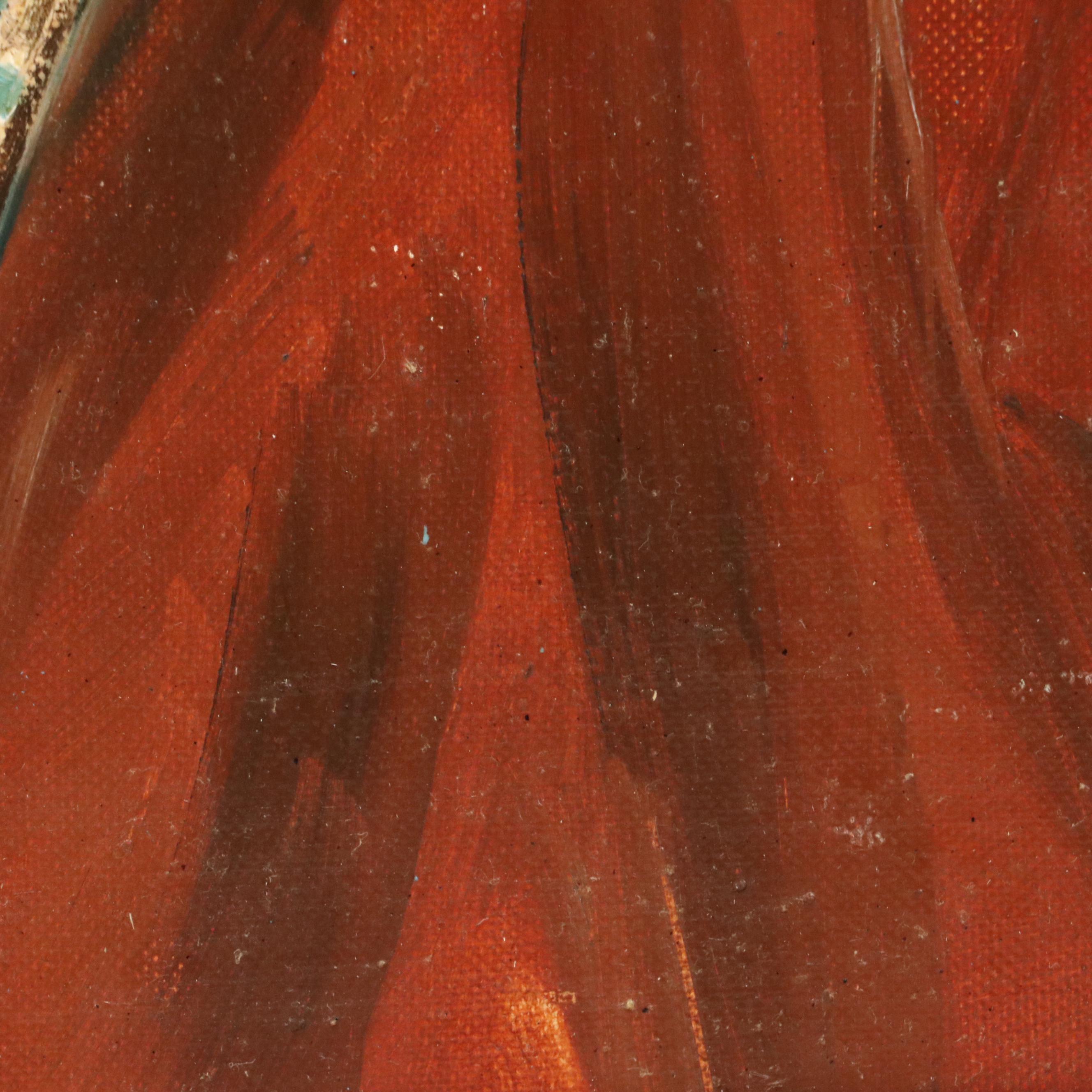 Duncan Portrait Oil Painting "Age," 1964