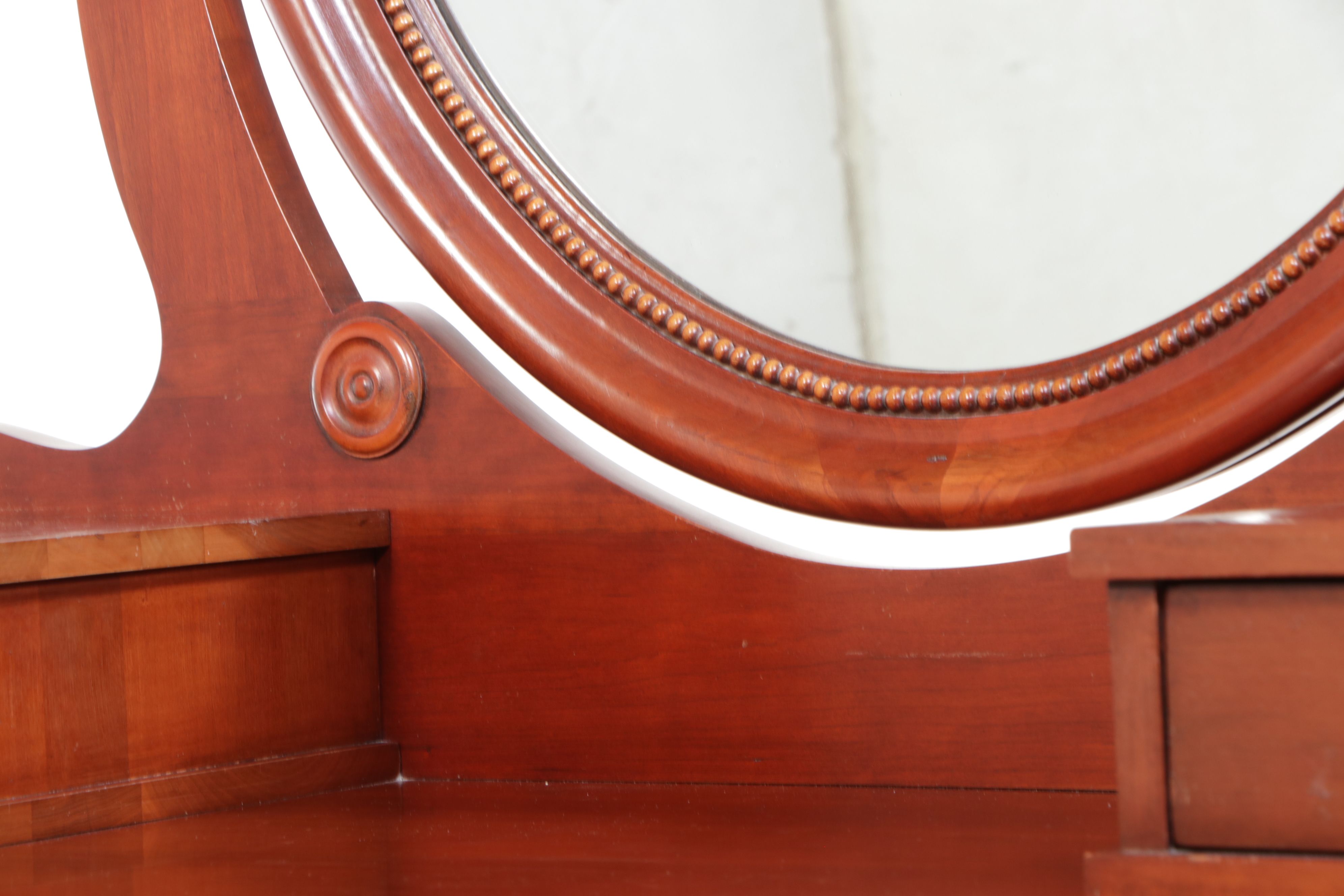 Davis Cabinet Co. Empire Style Cherry Dresser