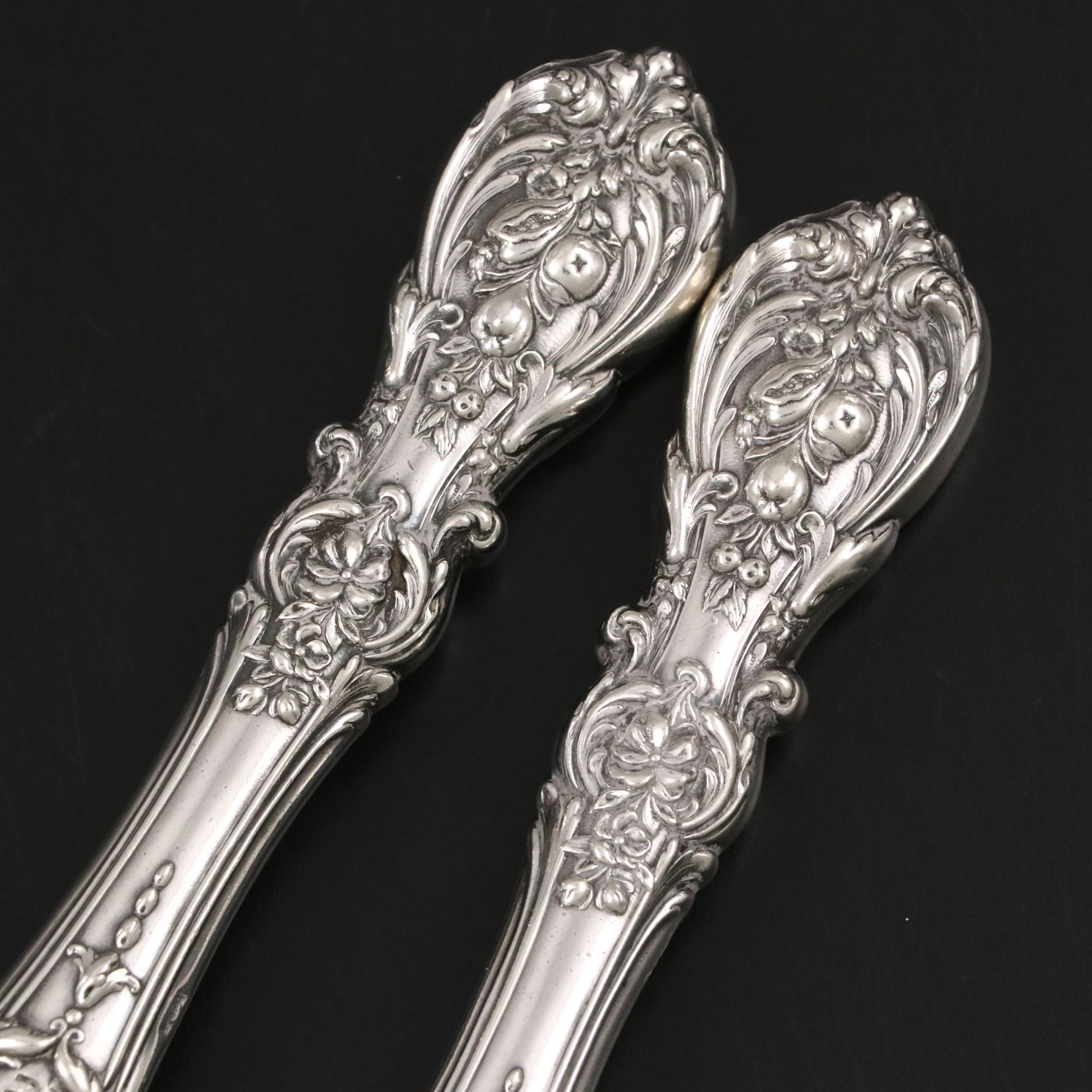 Reed & Barton Sterling Silver Handled Carving Set
