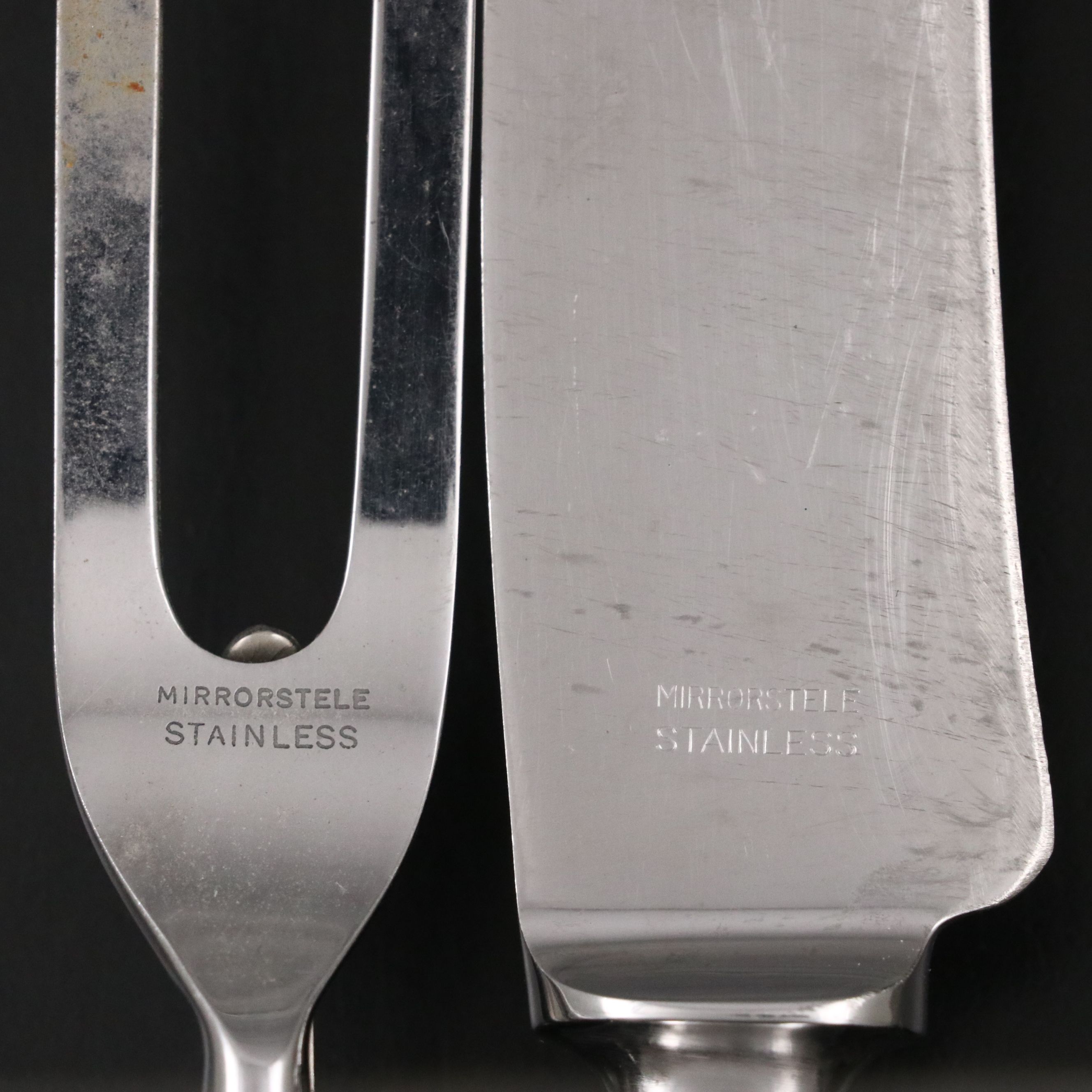 Reed & Barton Sterling Silver Handled Carving Set