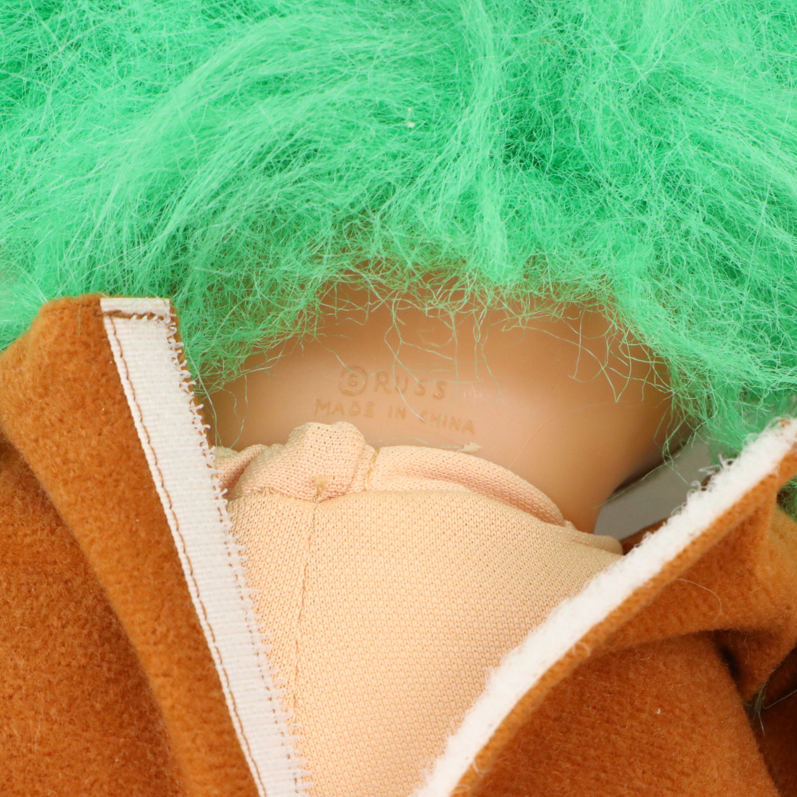 Russ Christmas-Themed Troll Dolls, Late 20th Century