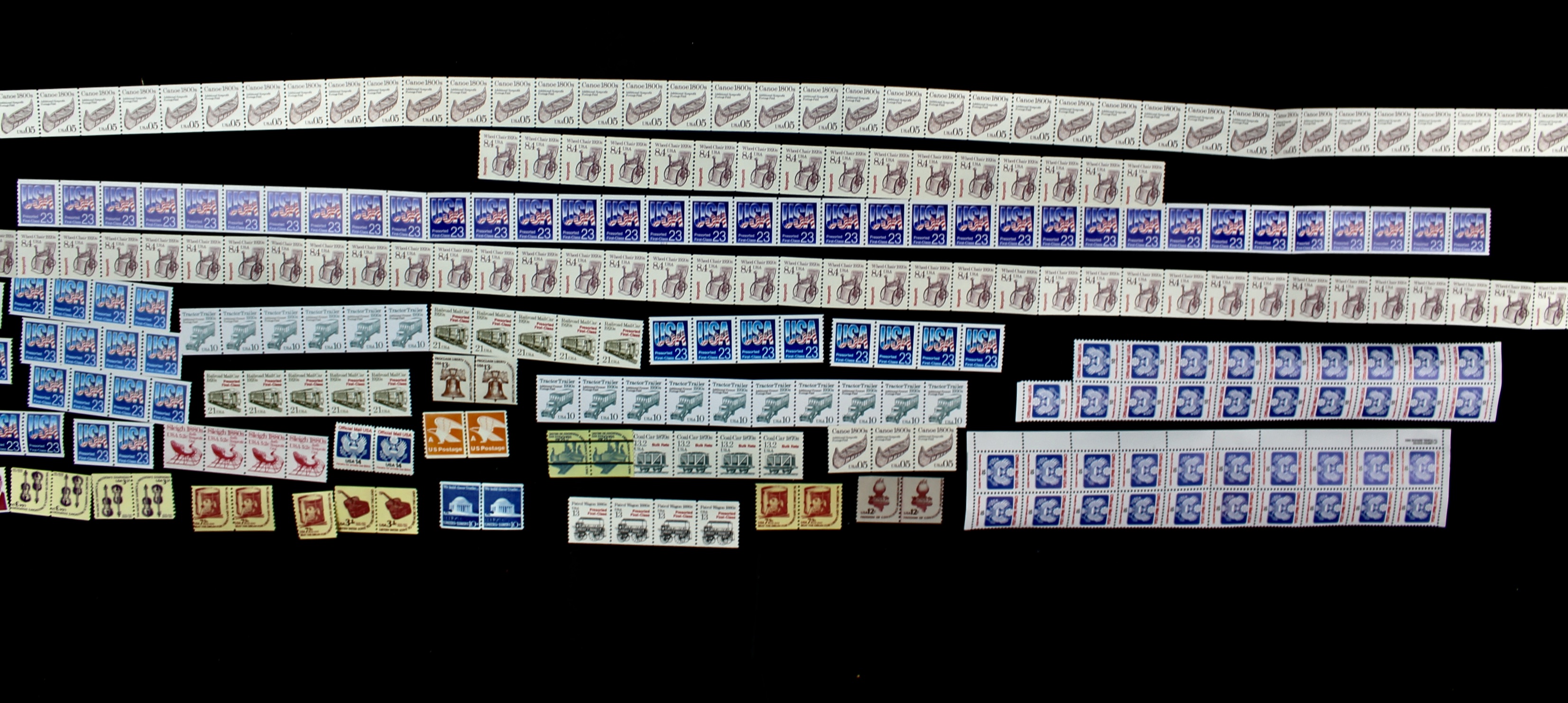 Gigantic Dealer Inventory of Mint U.S. Postage Stamps