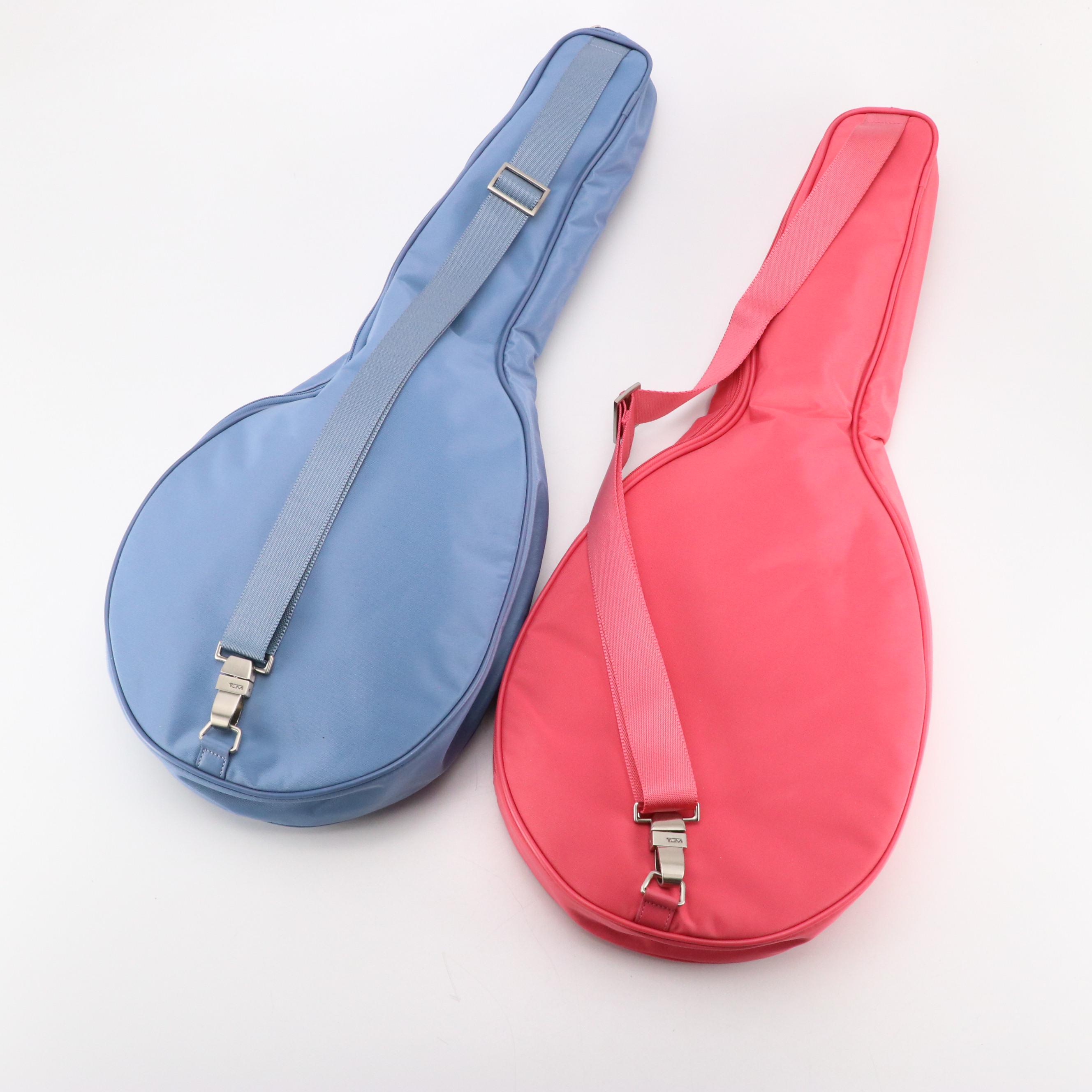 Tumi Vista Collection Tennis Racquet Covers and Utility Pouches in Nylon W/ Tags