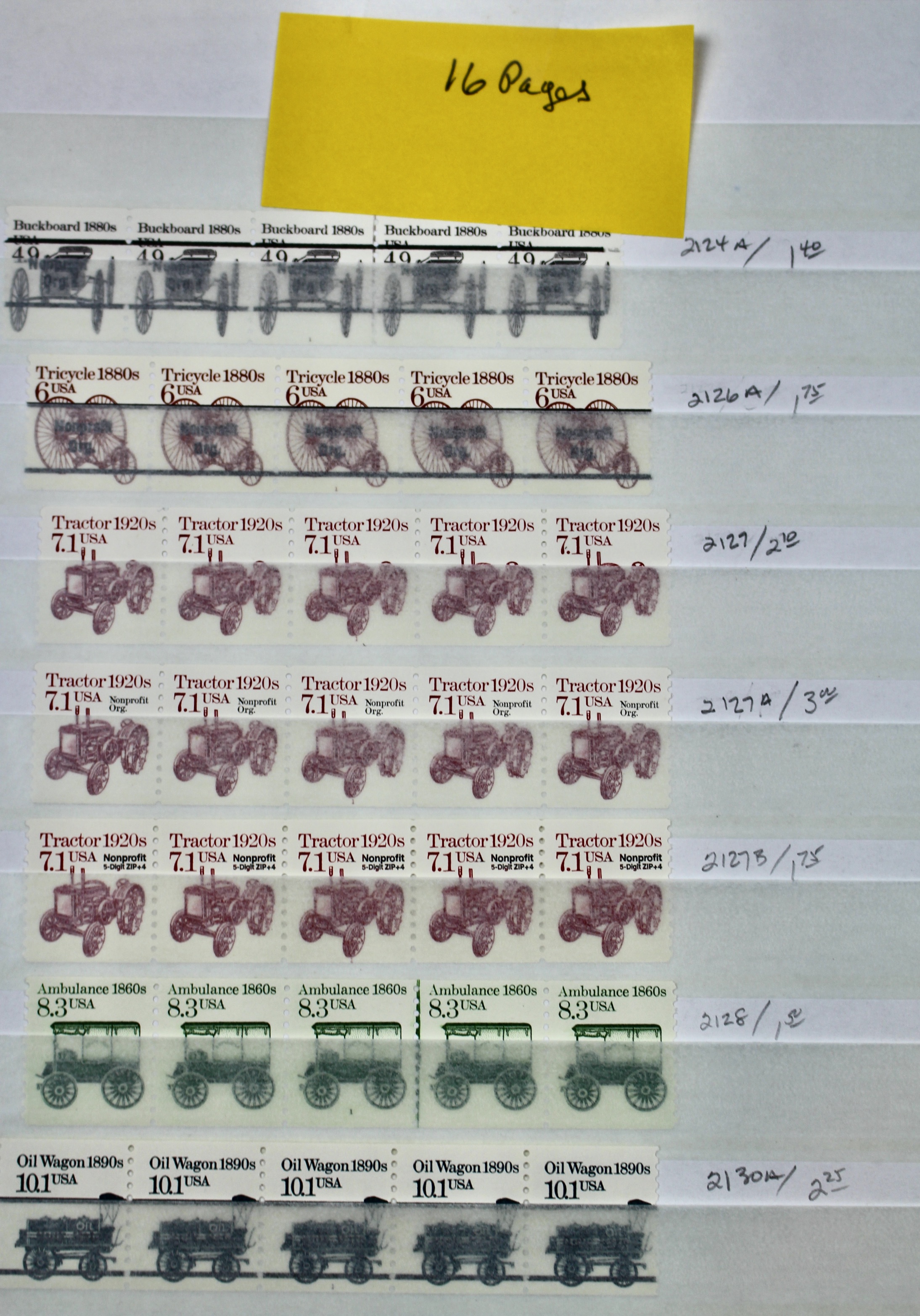 Gigantic Dealer Inventory of Mint U.S. Postage Stamps