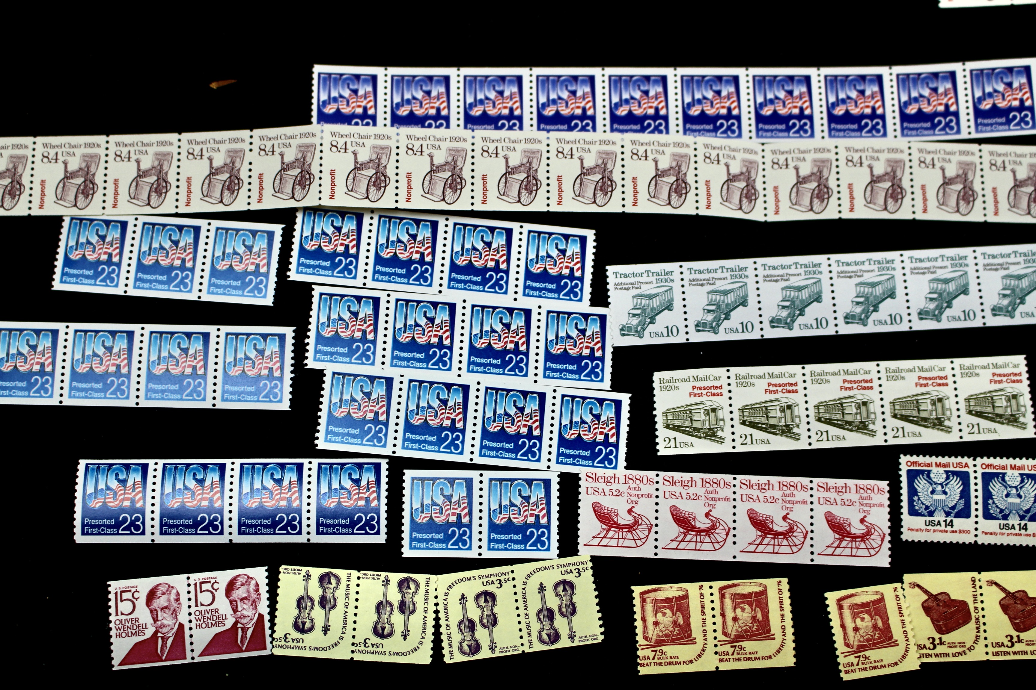 Gigantic Dealer Inventory of Mint U.S. Postage Stamps
