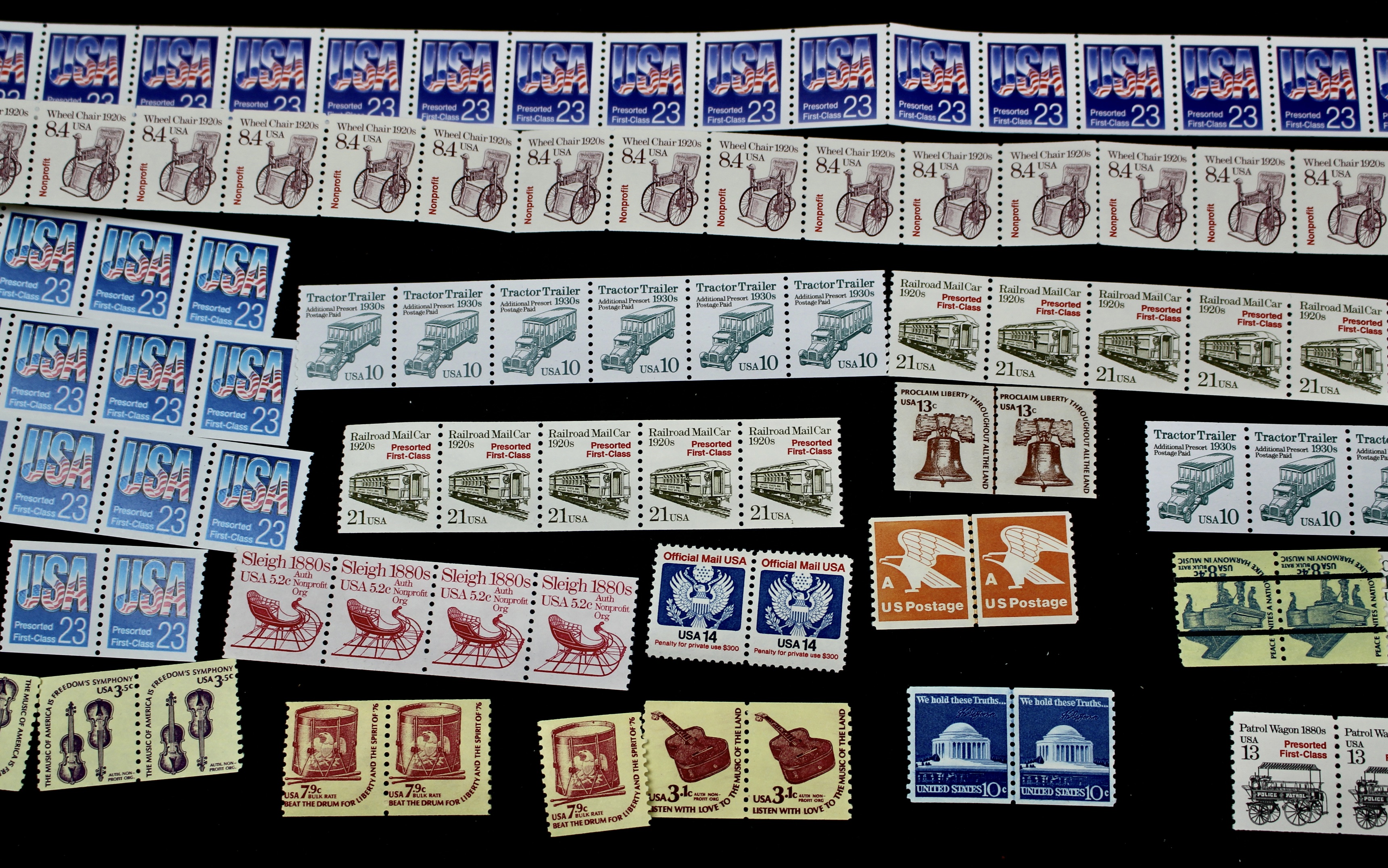 Gigantic Dealer Inventory of Mint U.S. Postage Stamps