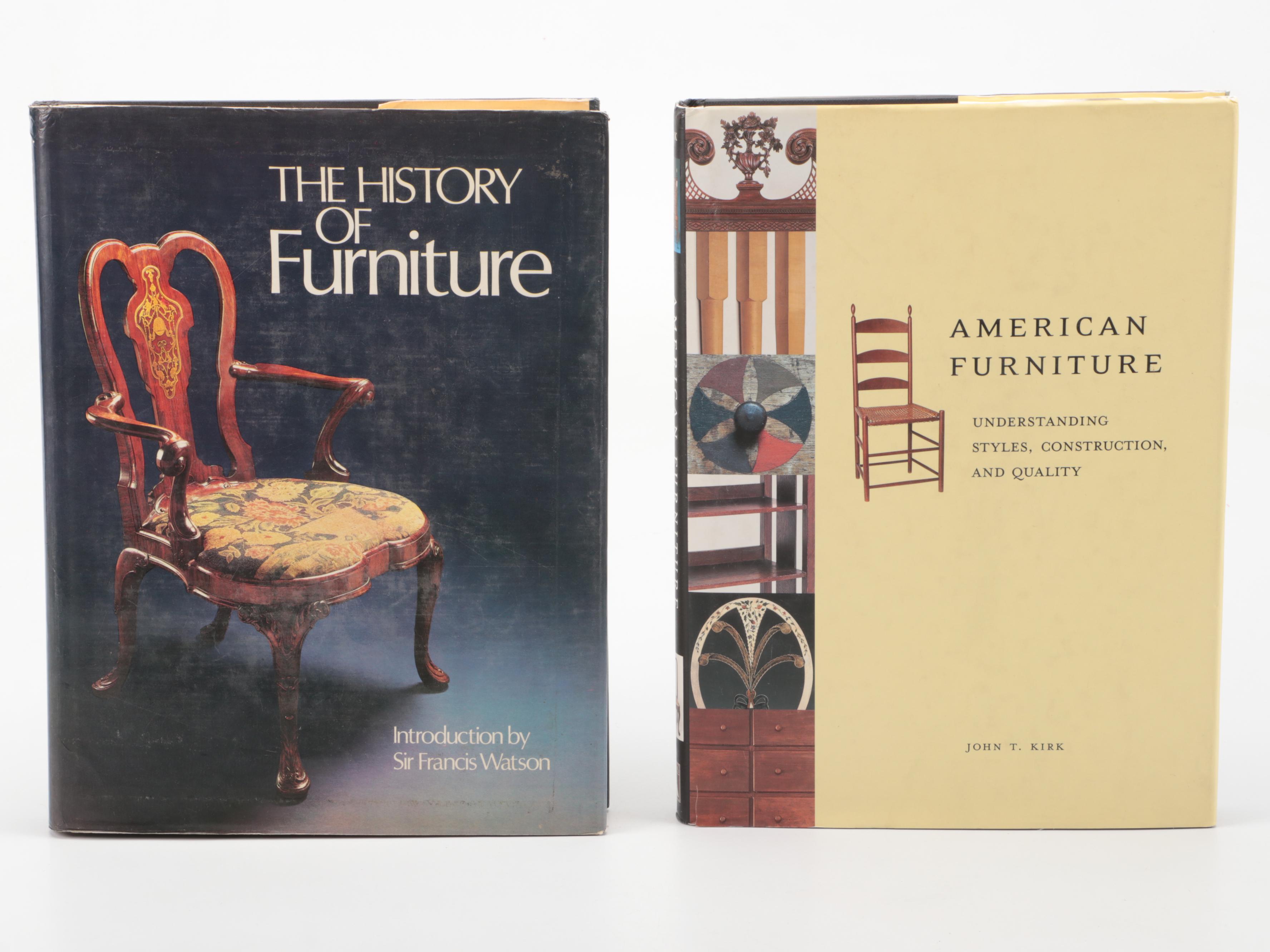 "The Encyclopedia of Furniture" and Other British and American Furniture Books