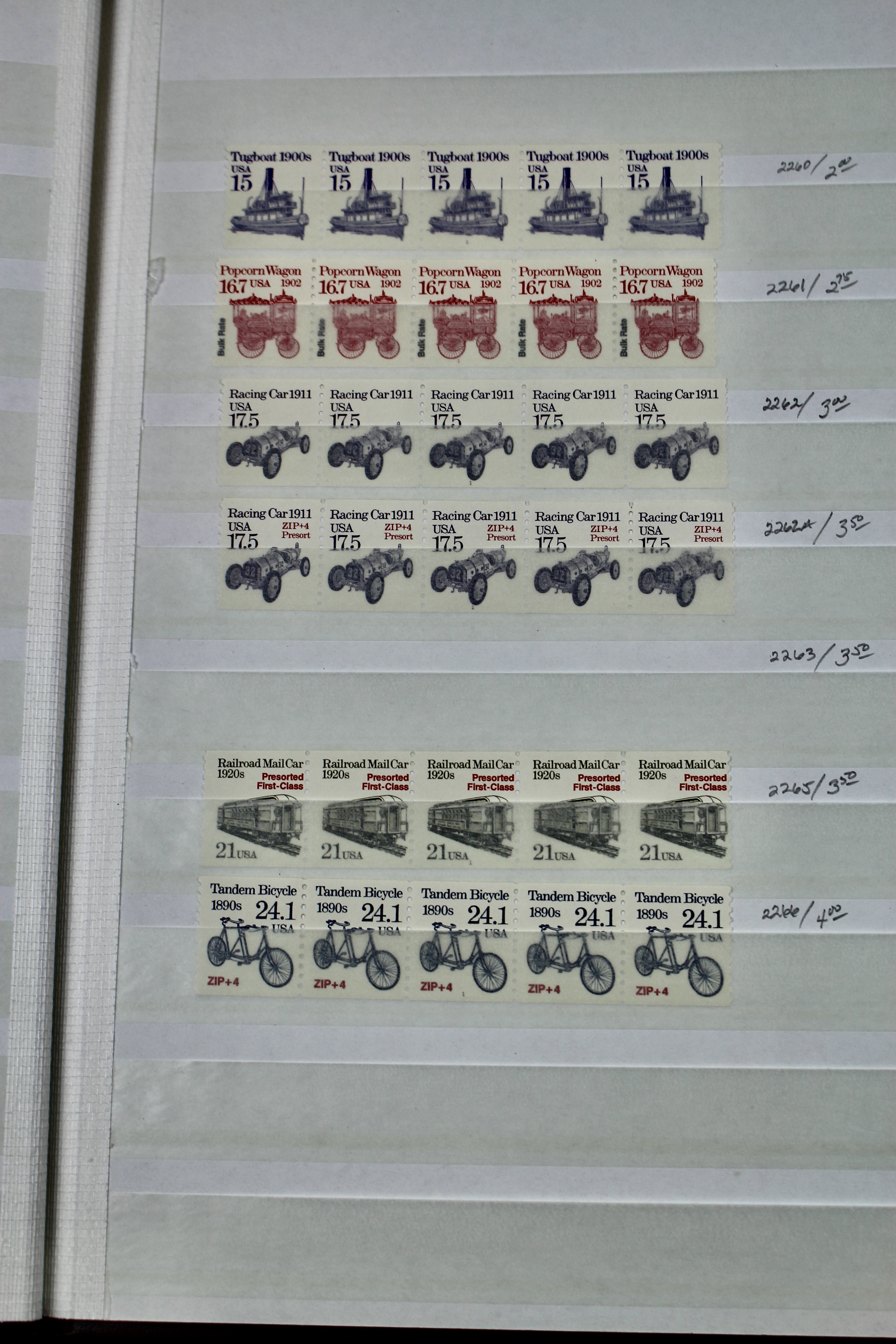Gigantic Dealer Inventory of Mint U.S. Postage Stamps