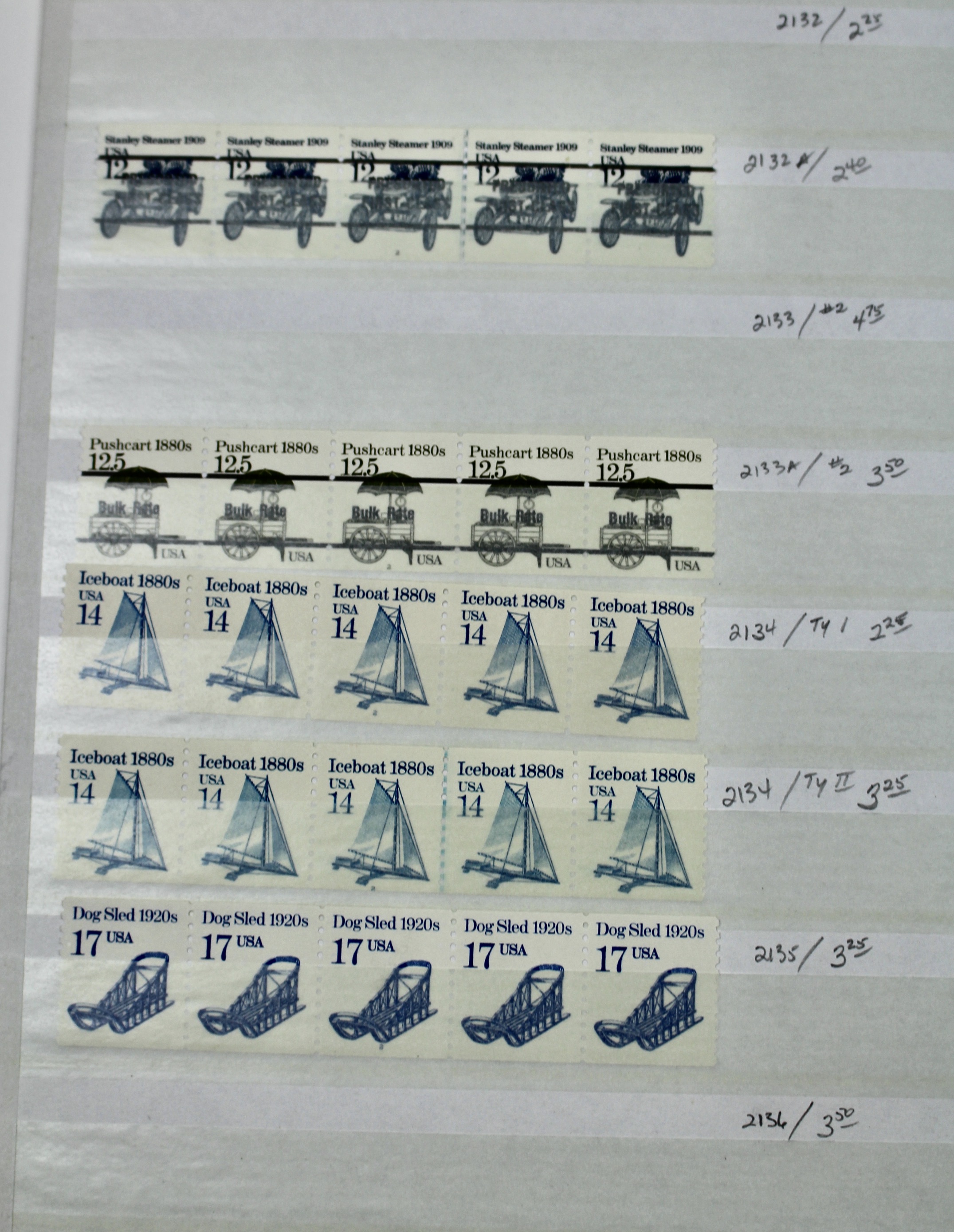Gigantic Dealer Inventory of Mint U.S. Postage Stamps