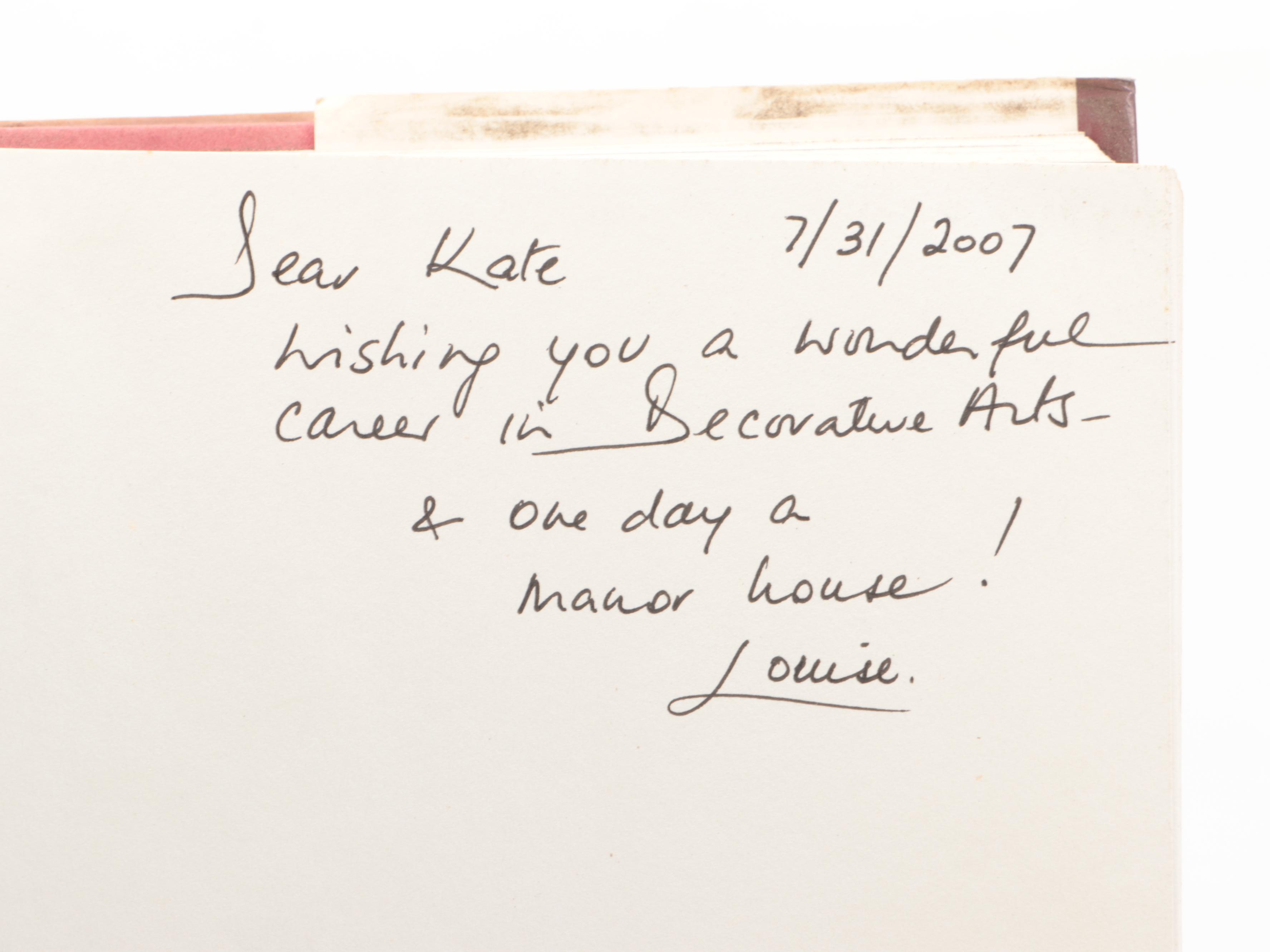 "The Encyclopedia of Furniture" and Other British and American Furniture Books