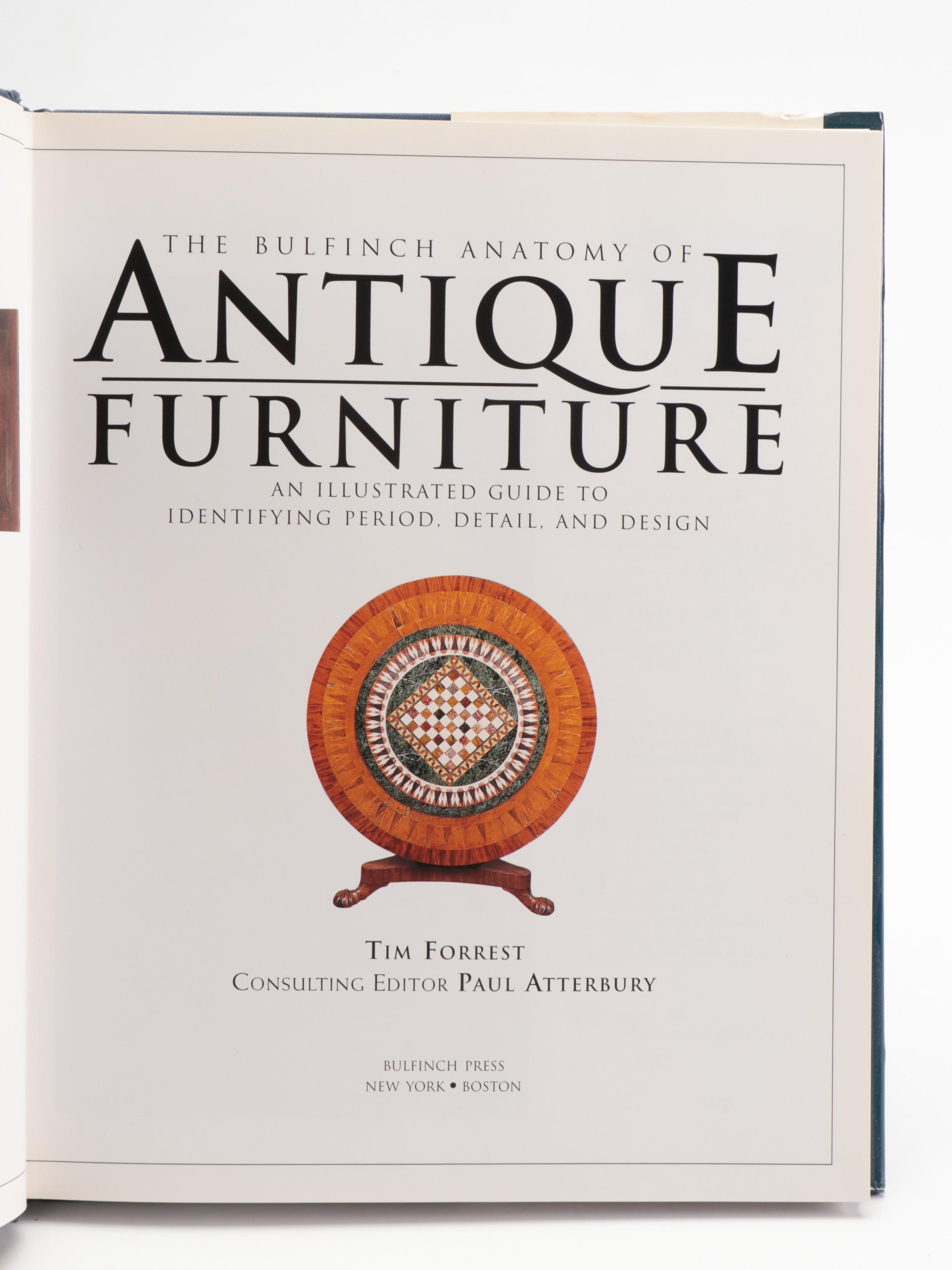 "The Encyclopedia of Furniture" and Other British and American Furniture Books
