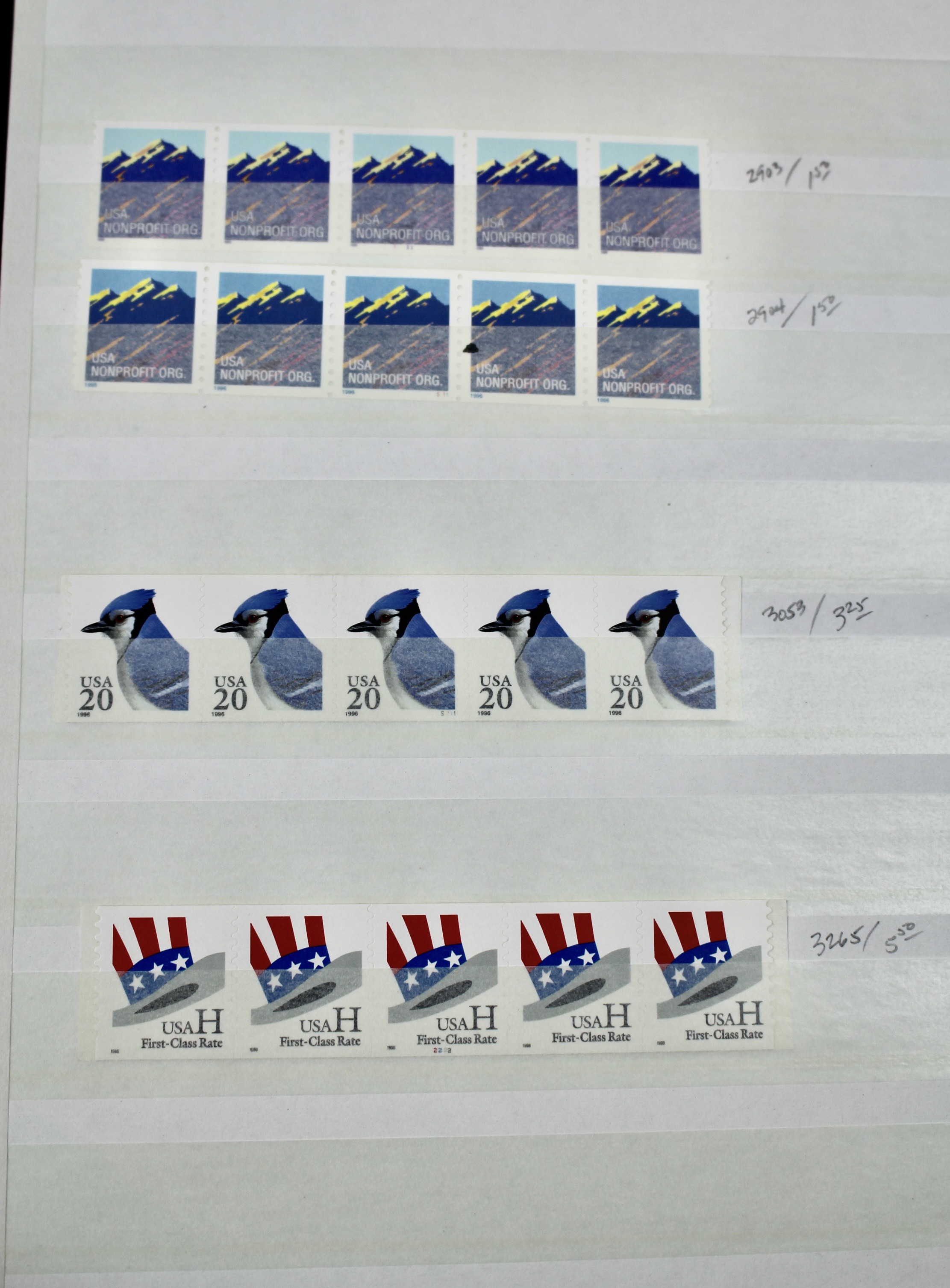 Gigantic Dealer Inventory of Mint U.S. Postage Stamps