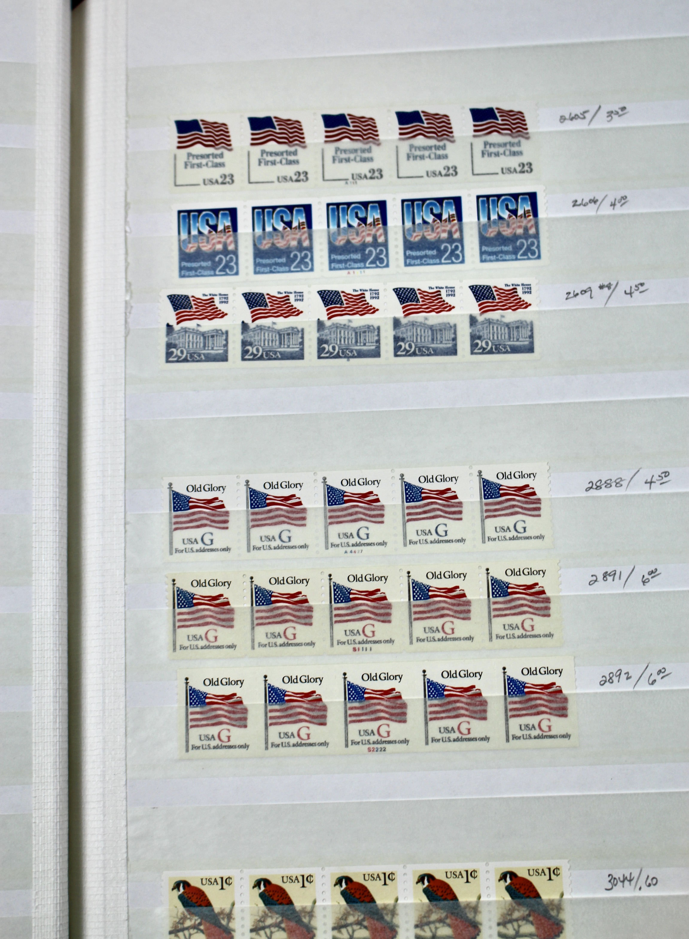 Gigantic Dealer Inventory of Mint U.S. Postage Stamps