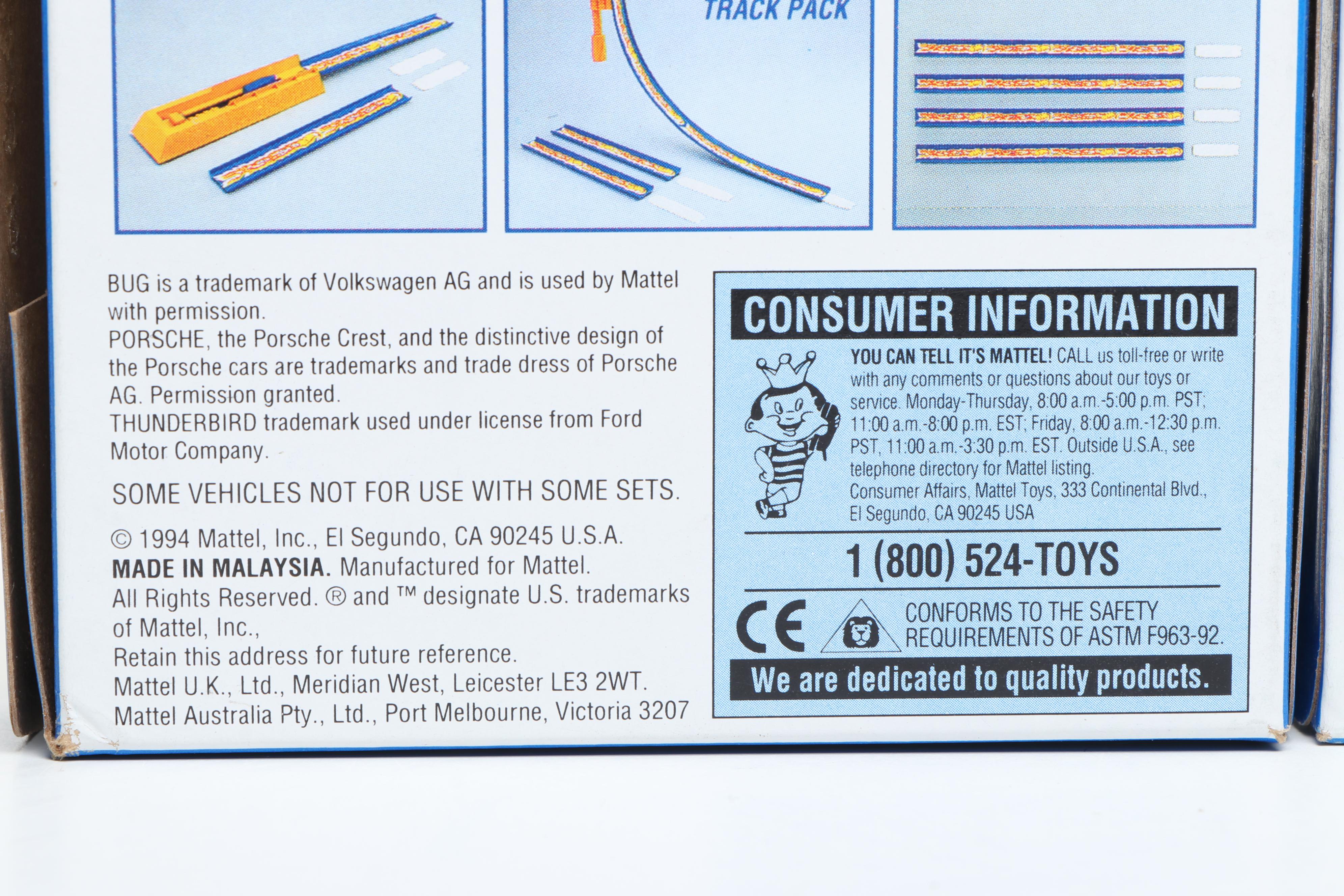 Hot Wheels "Off Road Explorers," "Ford" and More Toy Car Gift Packs, 1990s