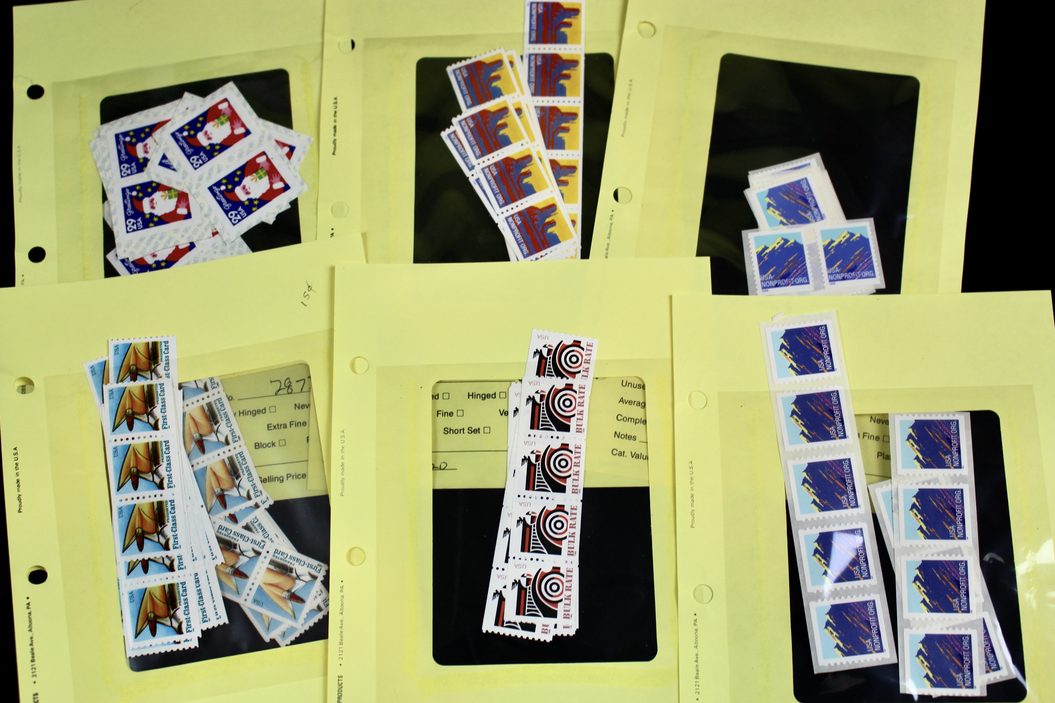 Gigantic Dealer Inventory of Mint U.S. Postage Stamps