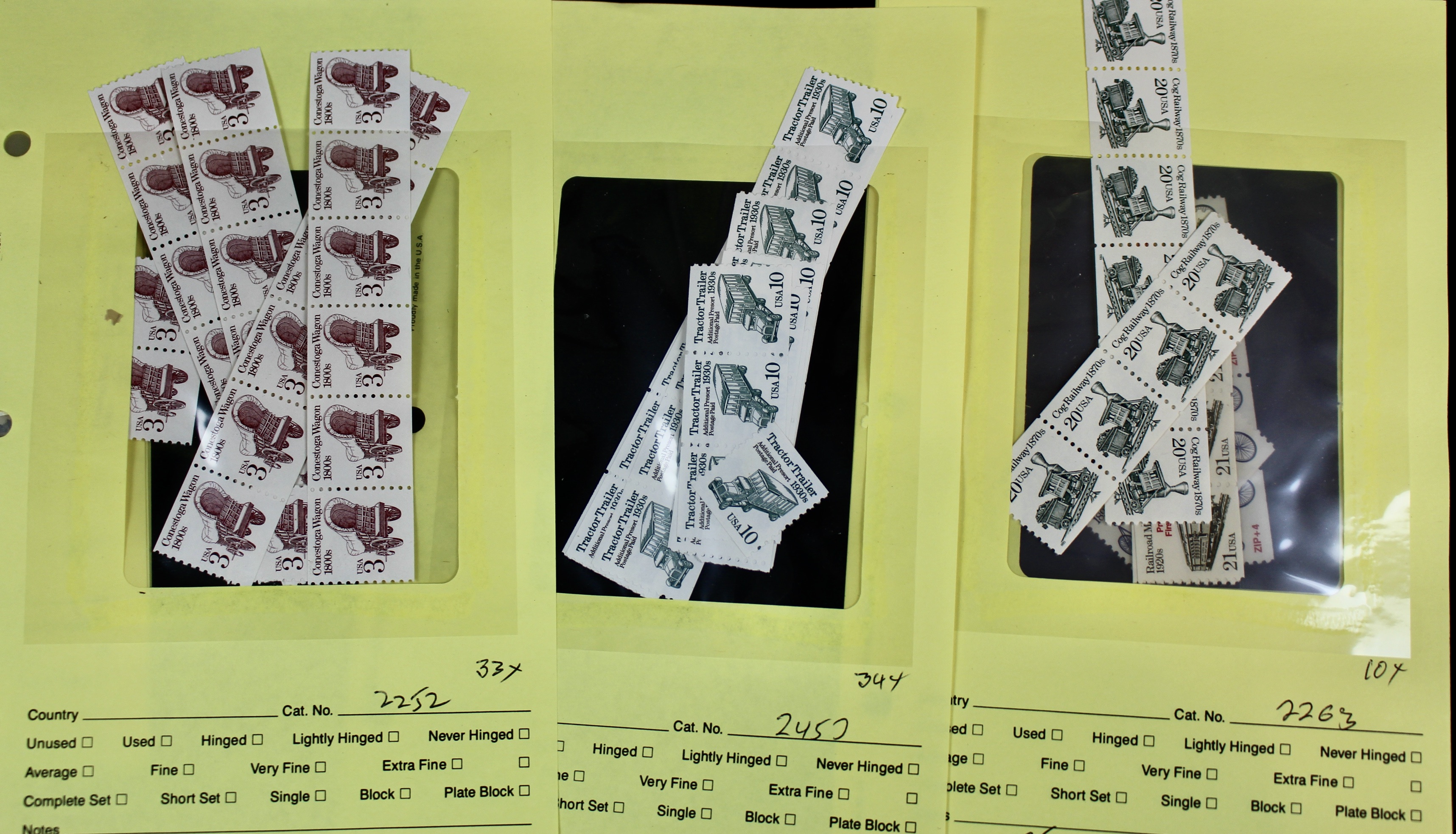 Gigantic Dealer Inventory of Mint U.S. Postage Stamps