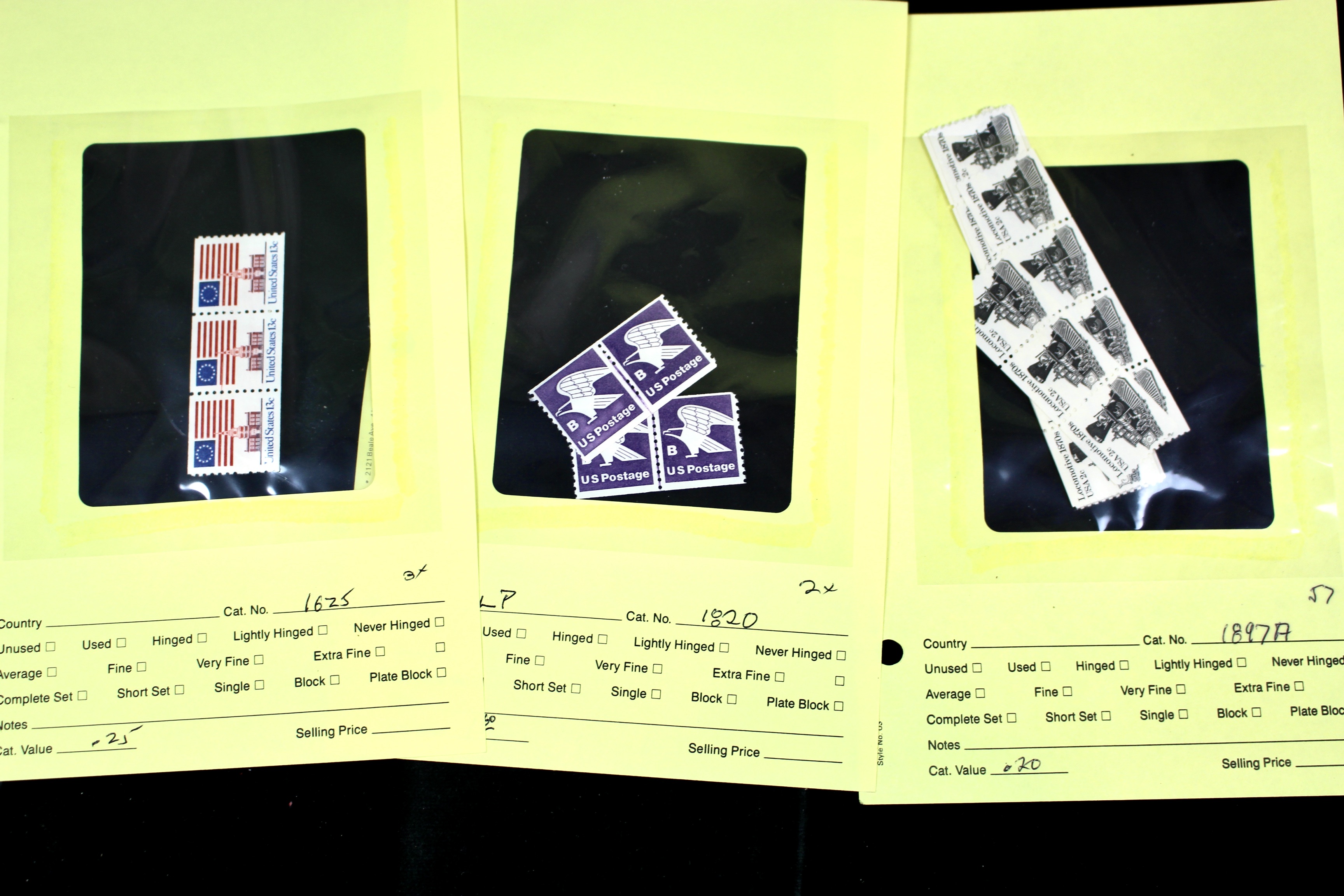 Gigantic Dealer Inventory of Mint U.S. Postage Stamps