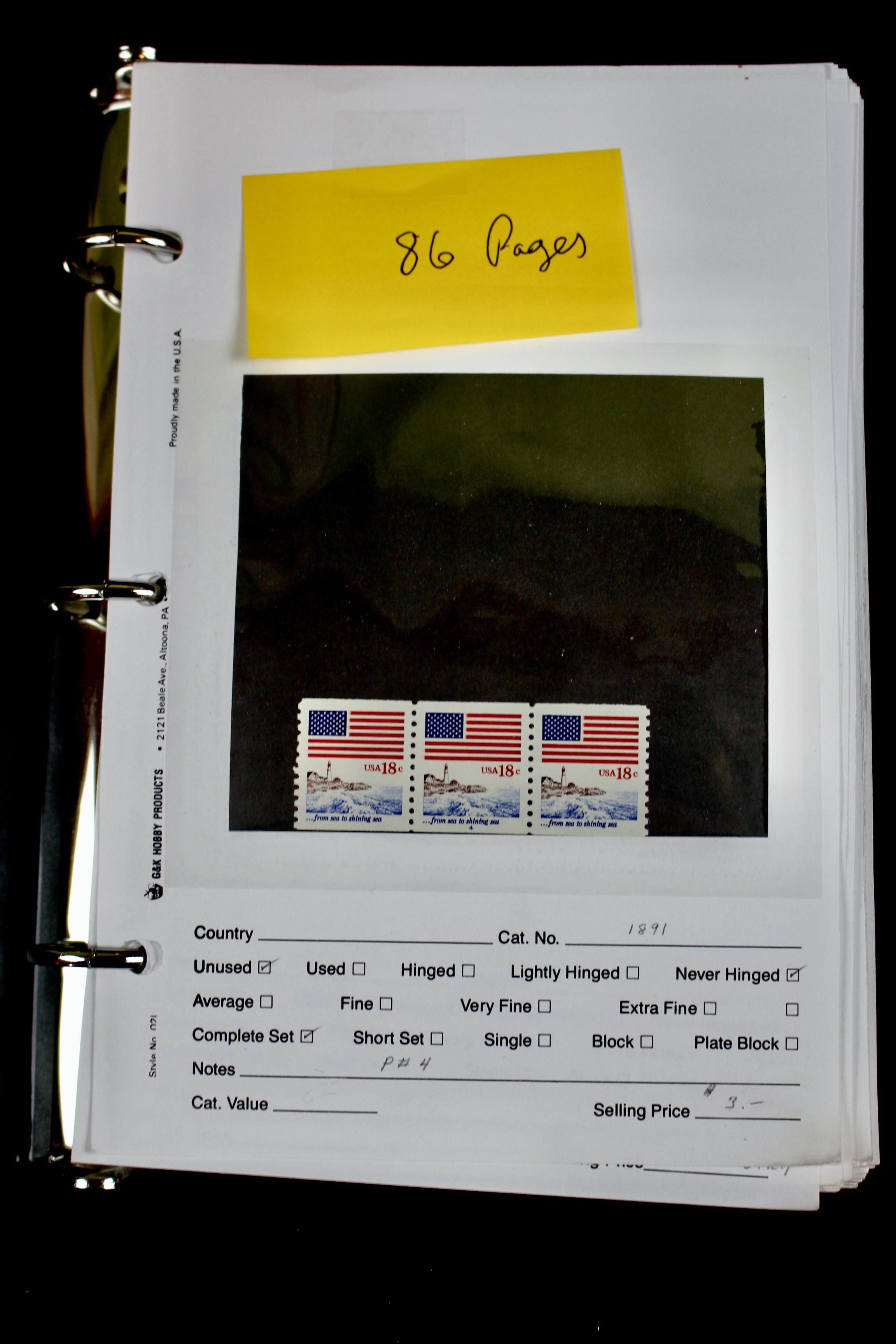 Gigantic Dealer Inventory of Mint U.S. Postage Stamps