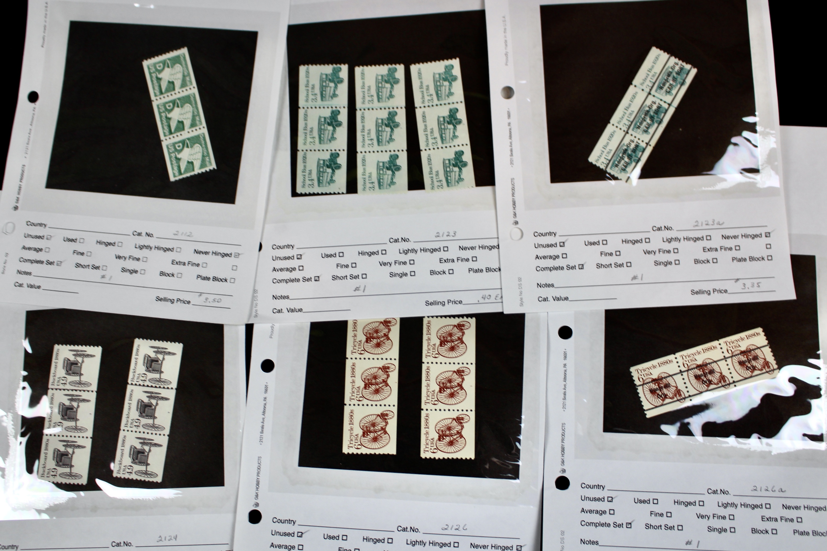 Gigantic Dealer Inventory of Mint U.S. Postage Stamps