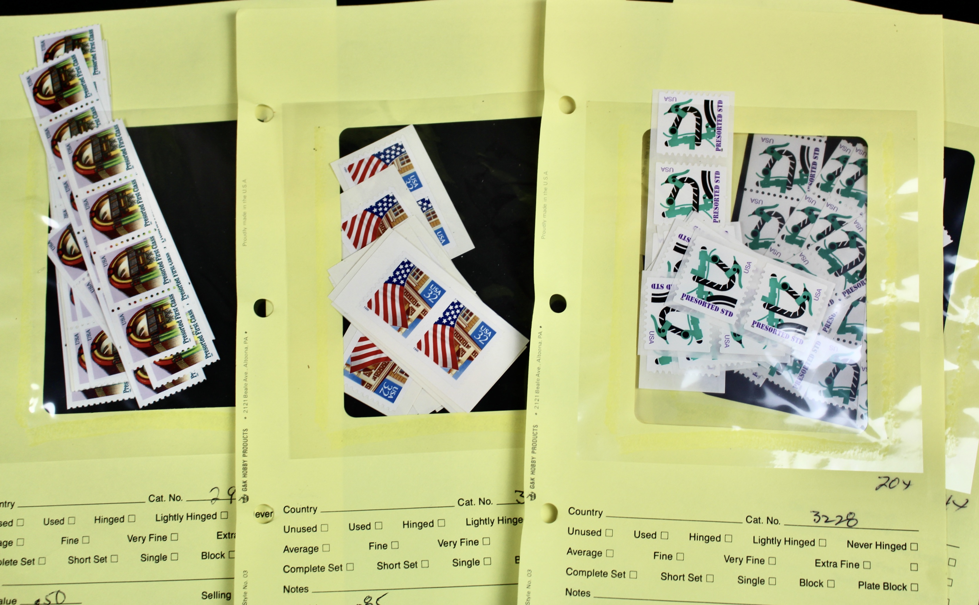 Gigantic Dealer Inventory of Mint U.S. Postage Stamps