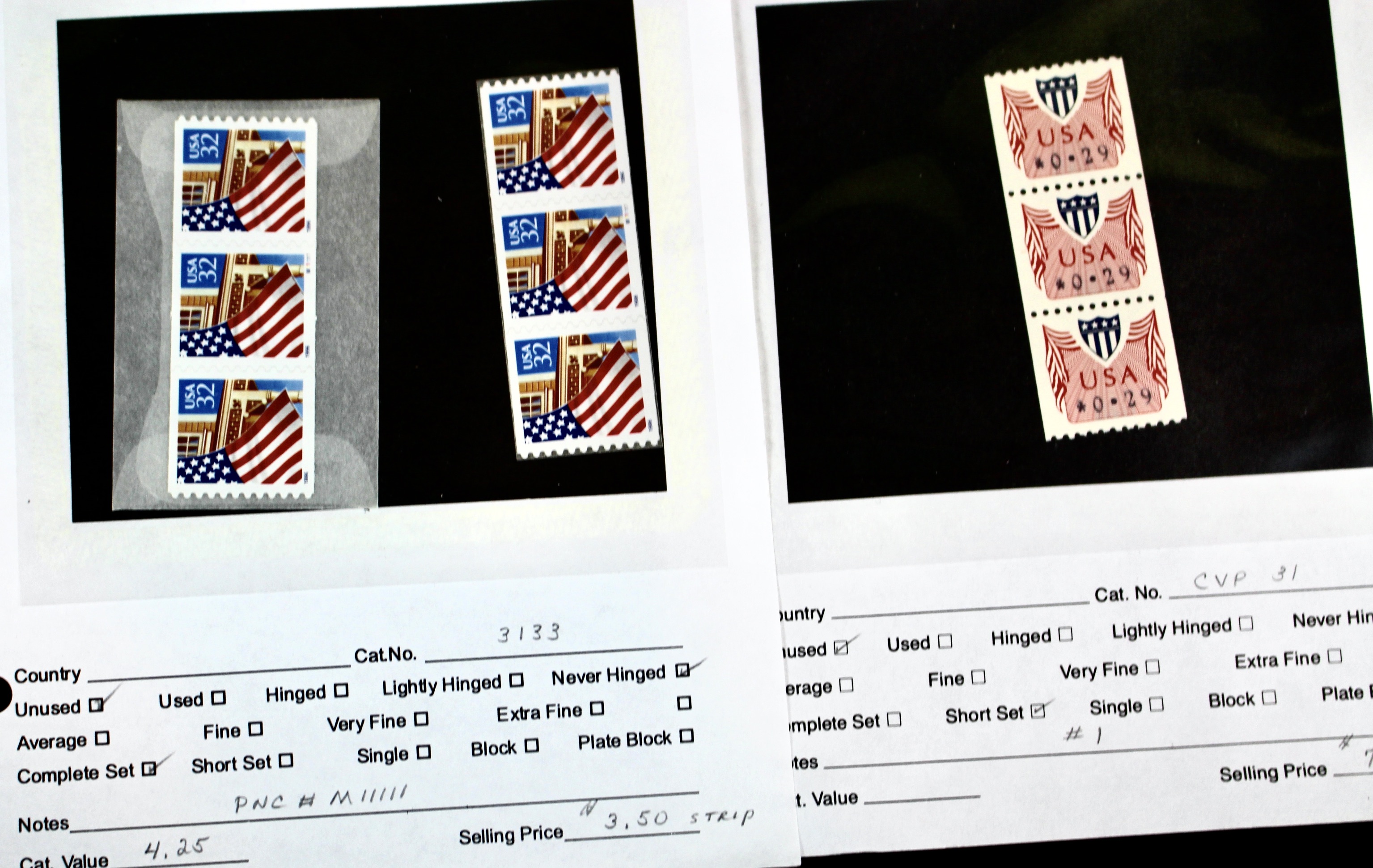 Gigantic Dealer Inventory of Mint U.S. Postage Stamps