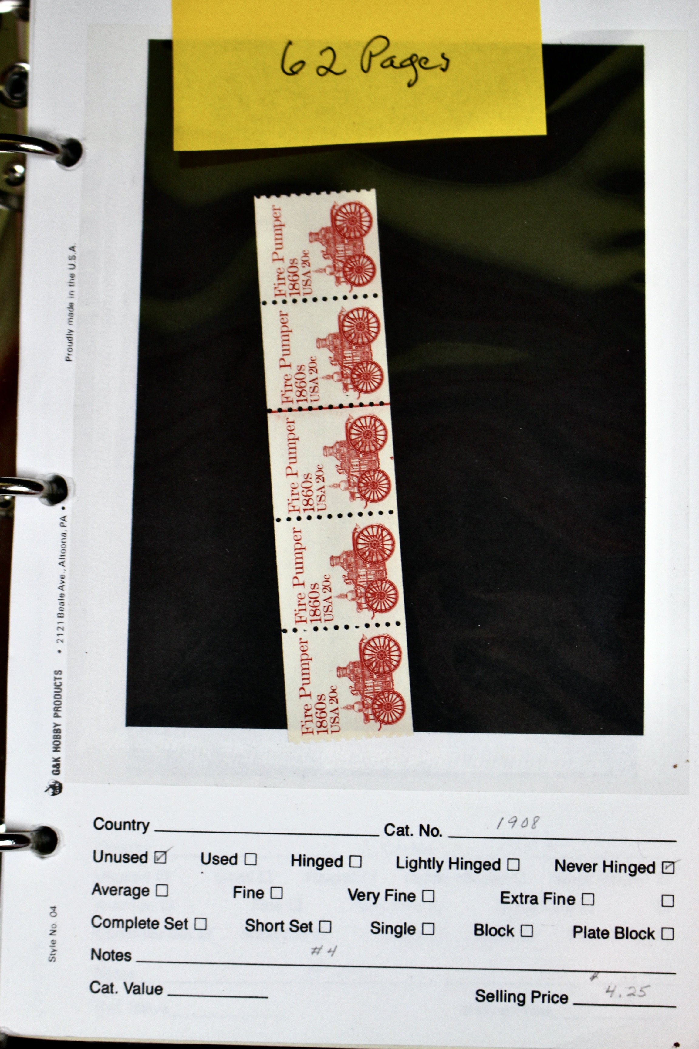 Gigantic Dealer Inventory of Mint U.S. Postage Stamps