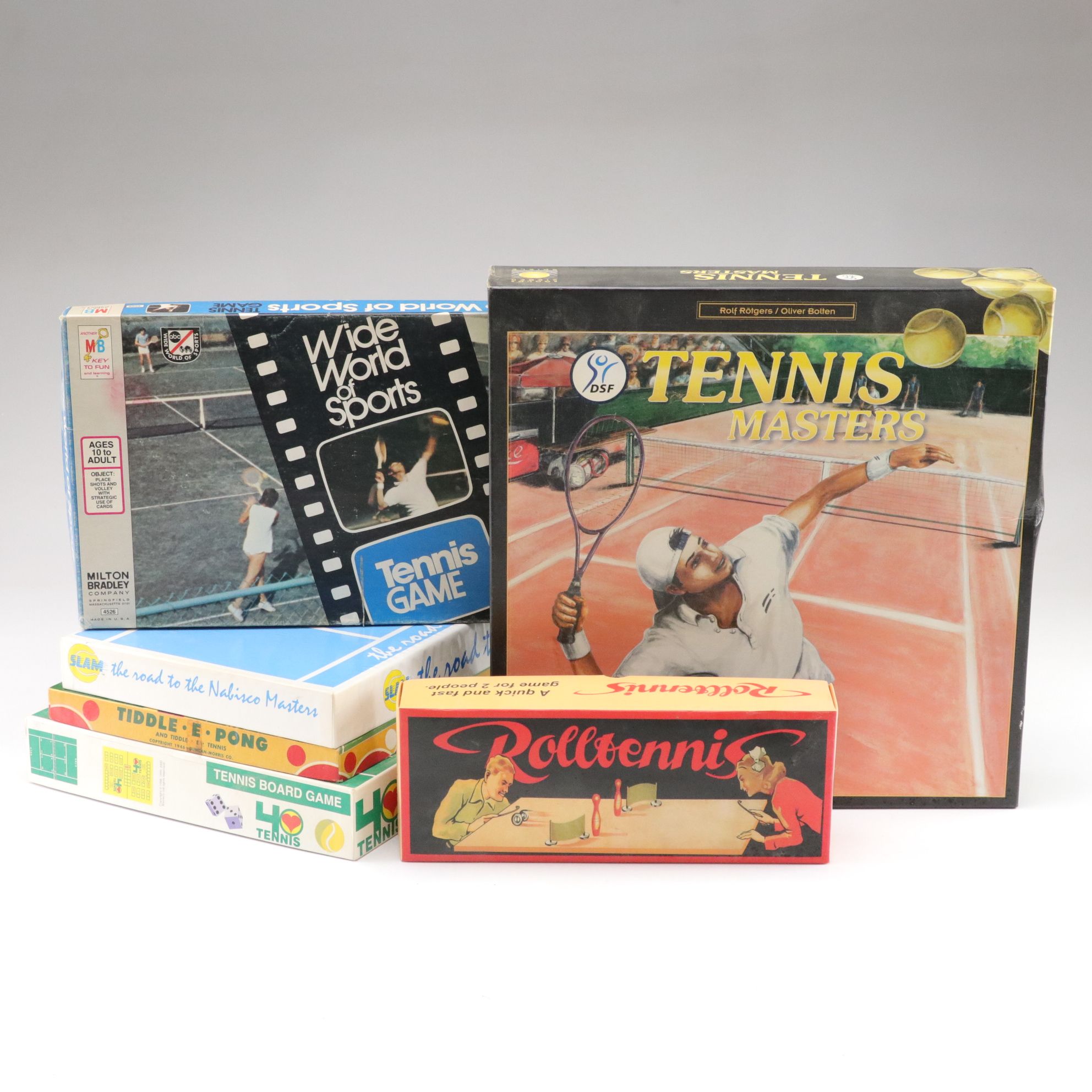 "Tennis Masters" and "Wide World of Sports" in Tennis Board Game Collection