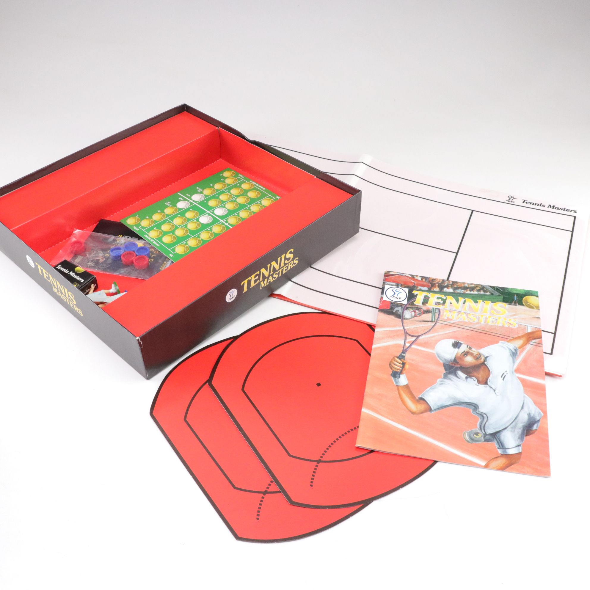 "Tennis Masters" and "Wide World of Sports" in Tennis Board Game Collection