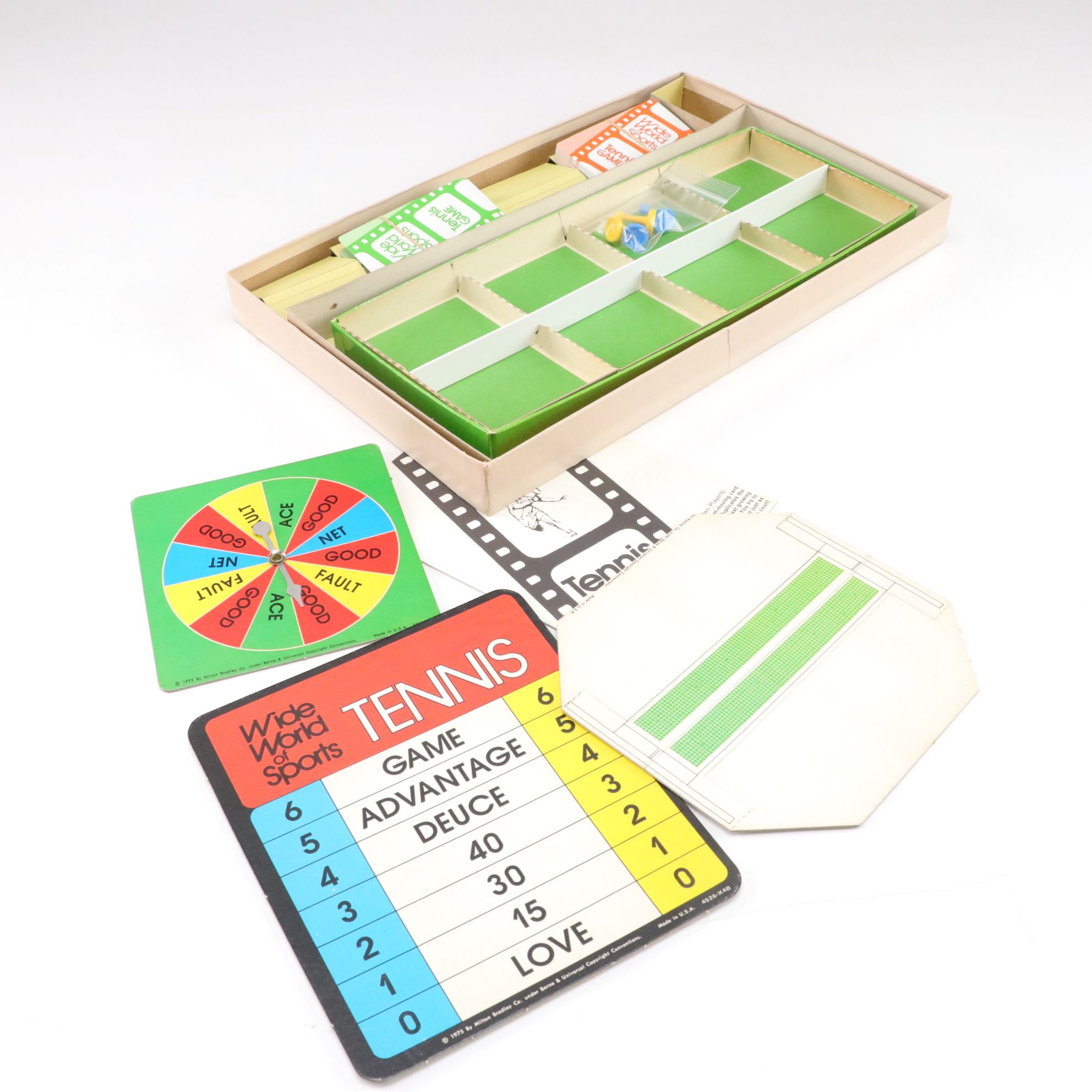 "Tennis Masters" and "Wide World of Sports" in Tennis Board Game Collection