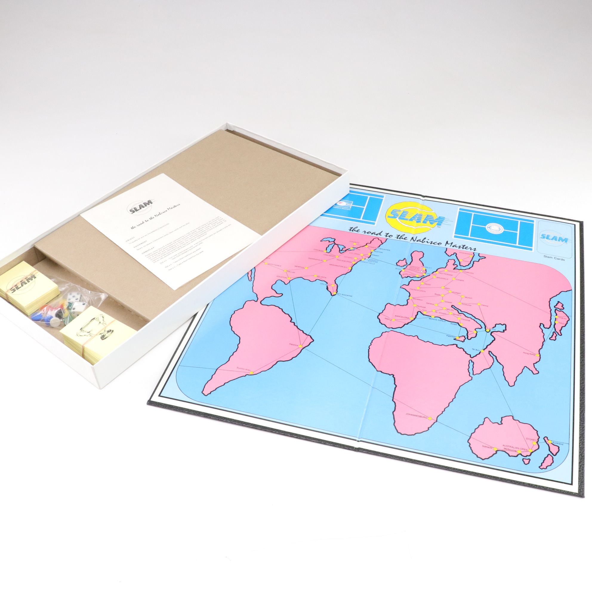 "Tennis Masters" and "Wide World of Sports" in Tennis Board Game Collection