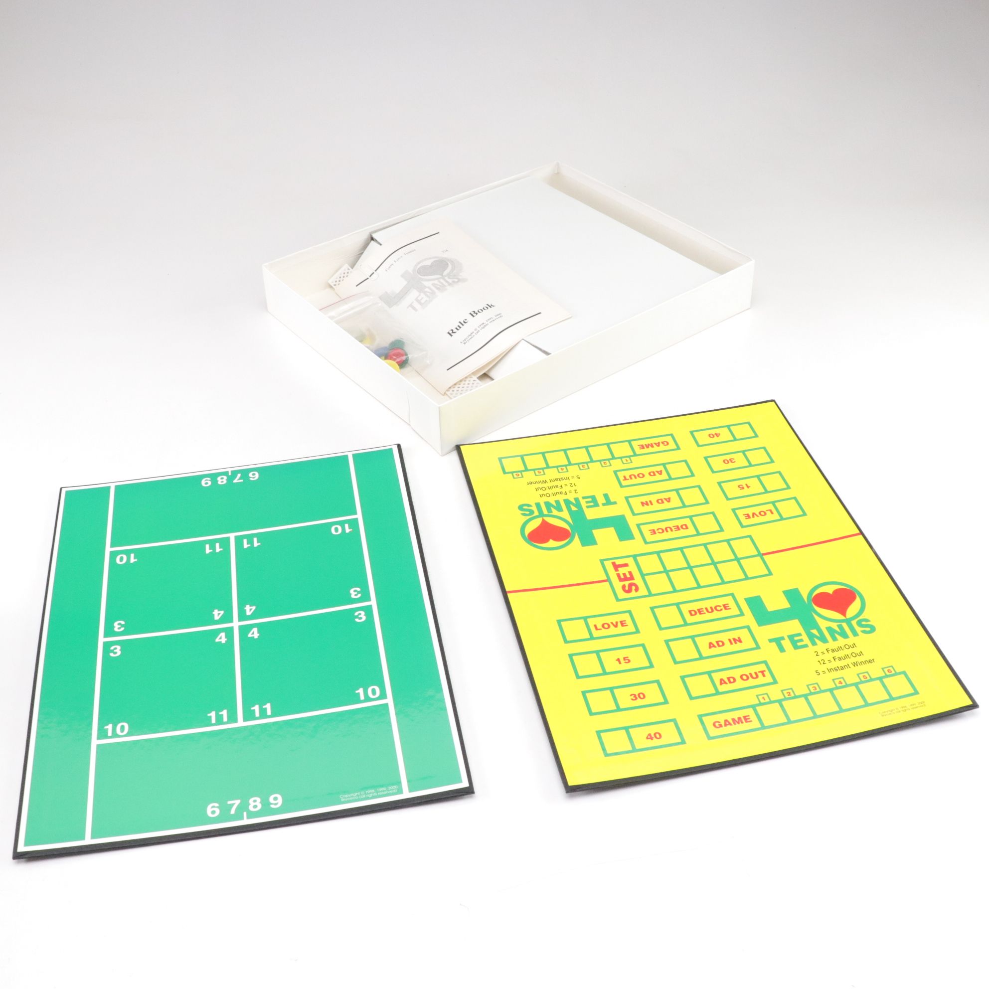 "Tennis Masters" and "Wide World of Sports" in Tennis Board Game Collection