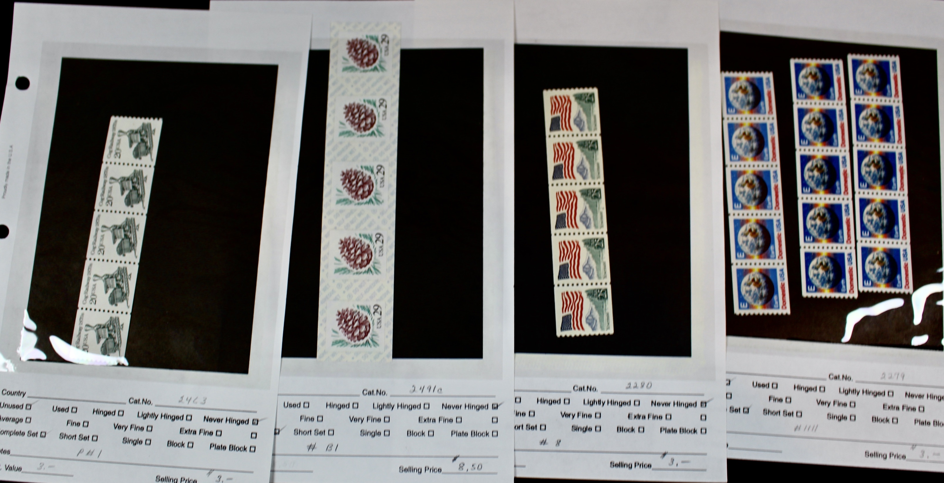 Gigantic Dealer Inventory of Mint U.S. Postage Stamps