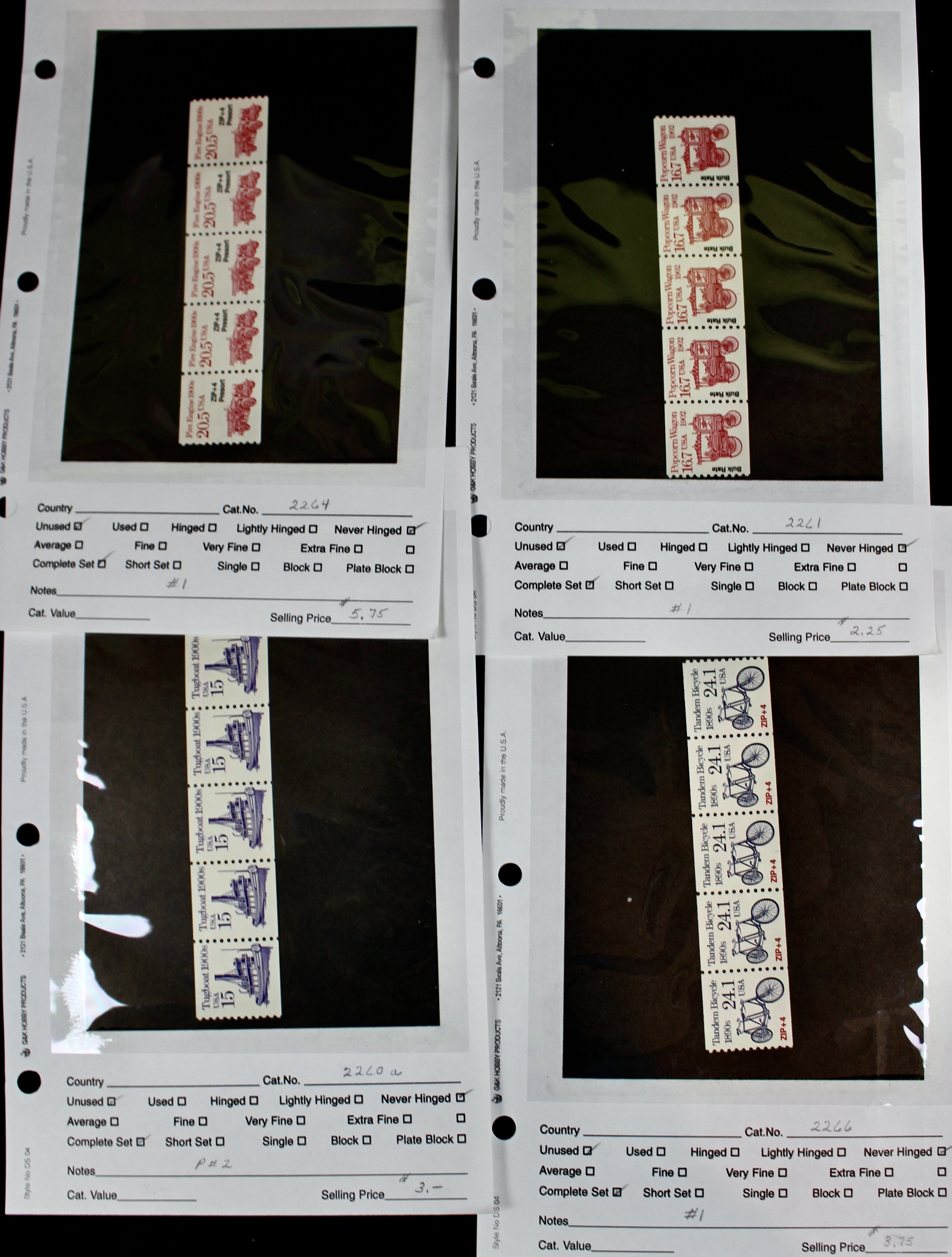 Gigantic Dealer Inventory of Mint U.S. Postage Stamps