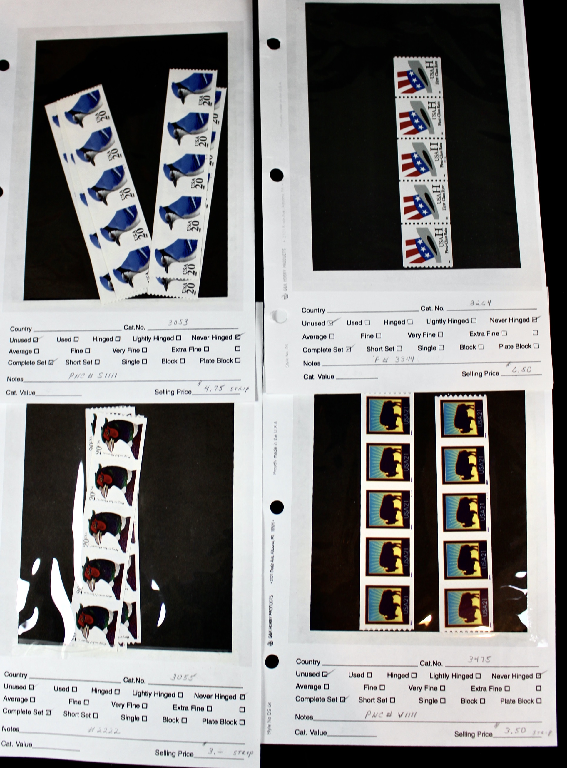 Gigantic Dealer Inventory of Mint U.S. Postage Stamps