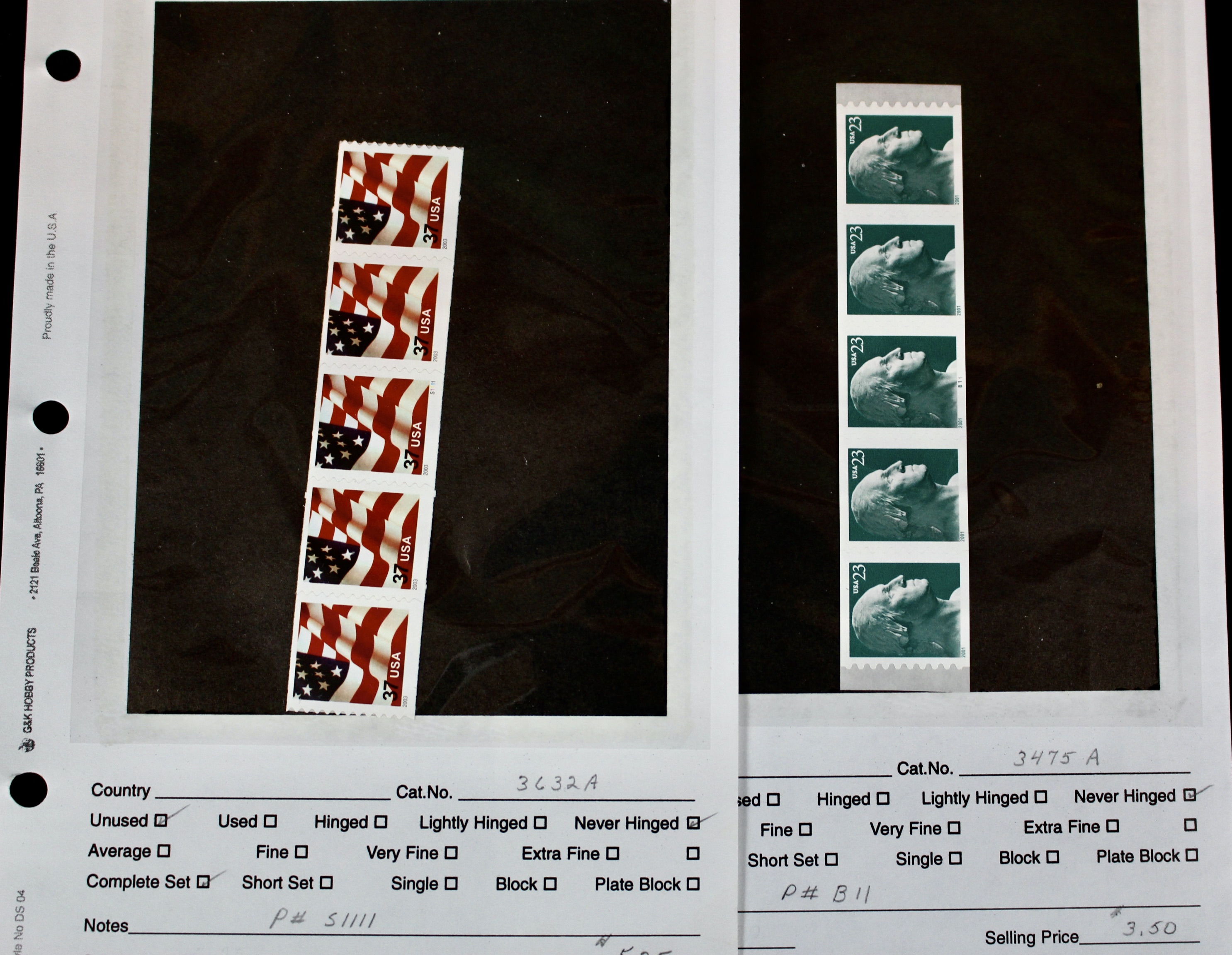 Gigantic Dealer Inventory of Mint U.S. Postage Stamps