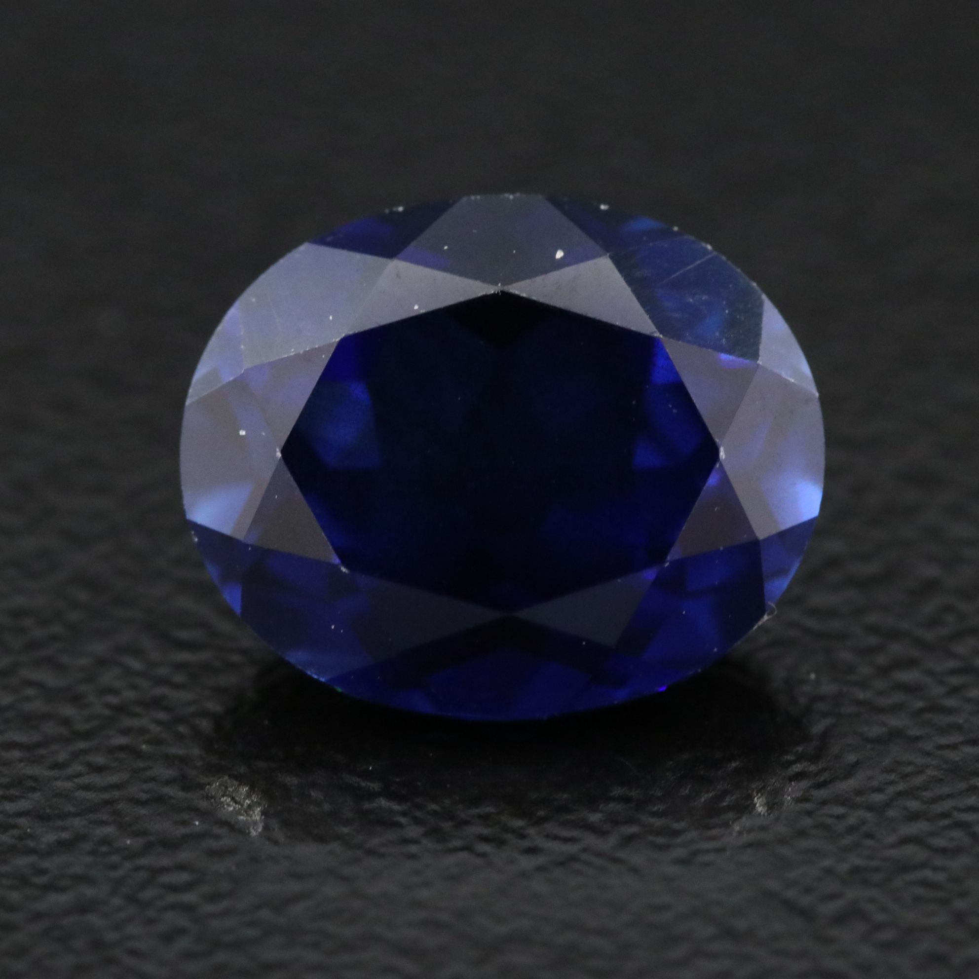 Loose 4.88 CT Lab Grown Sapphire