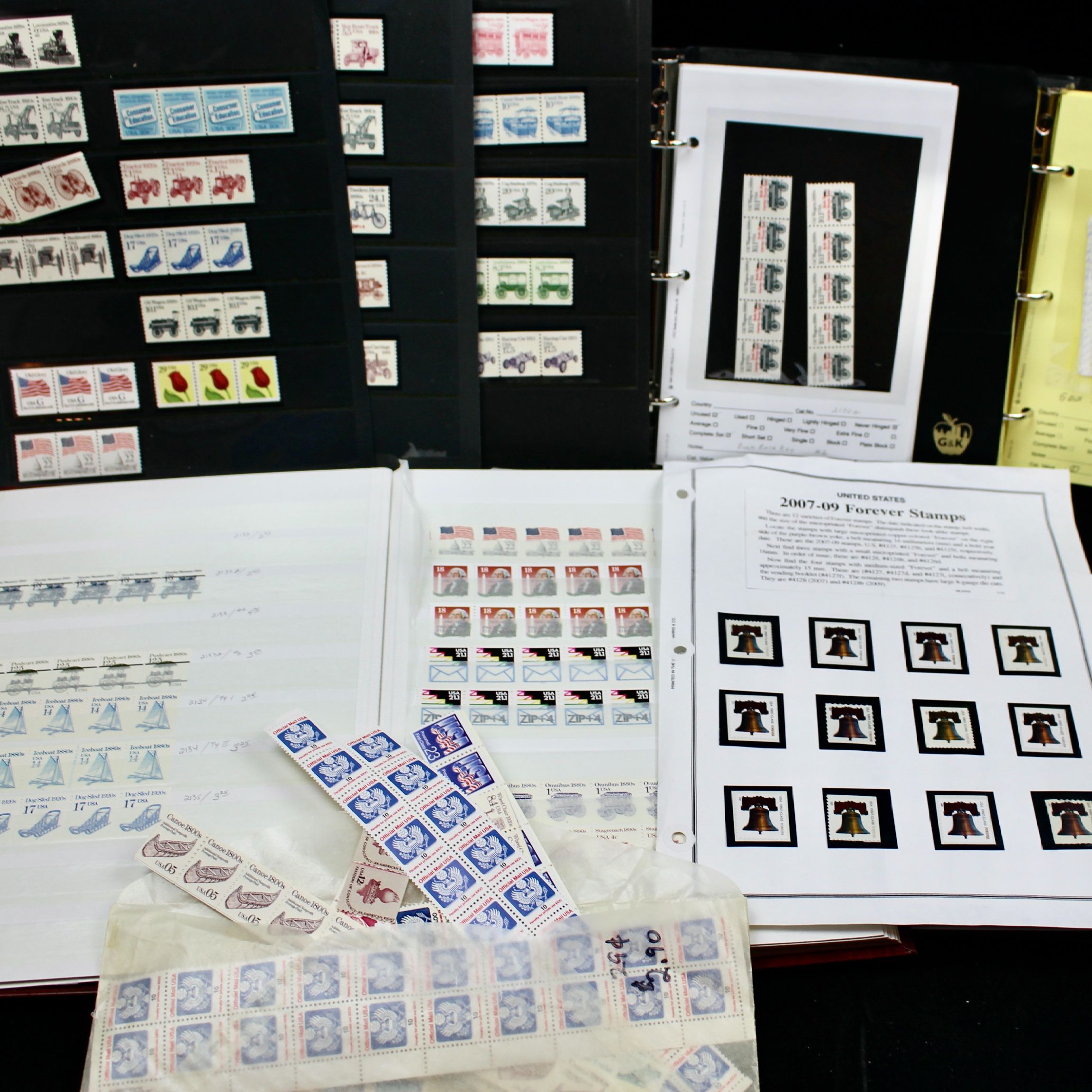 Gigantic Dealer Inventory of Mint U.S. Postage Stamps