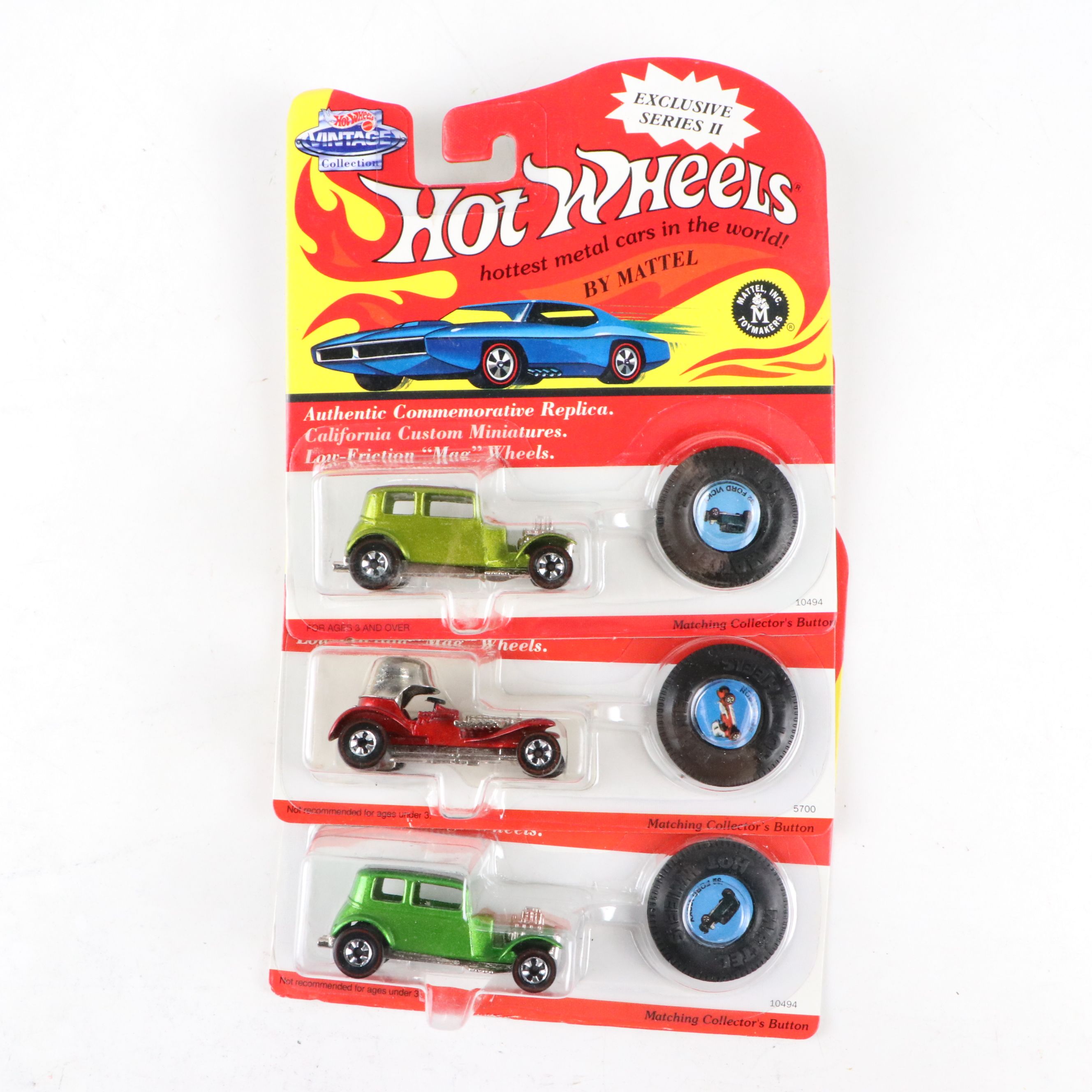 Hot Wheels 25th Anniversary Collector's Edition and Vintage Collection Toy Cars