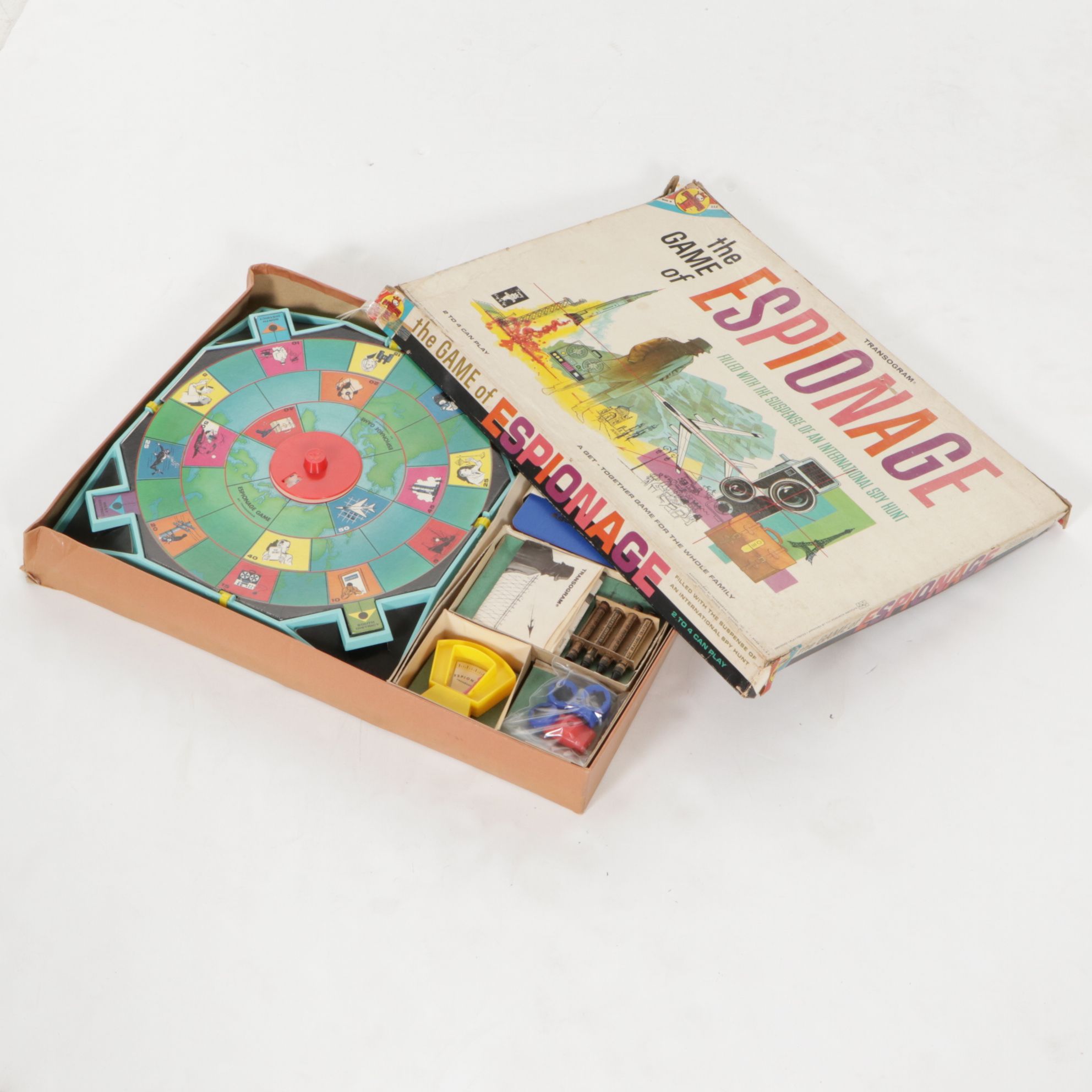 Action Board Games Including "Miami Vice", "James Bond", and More