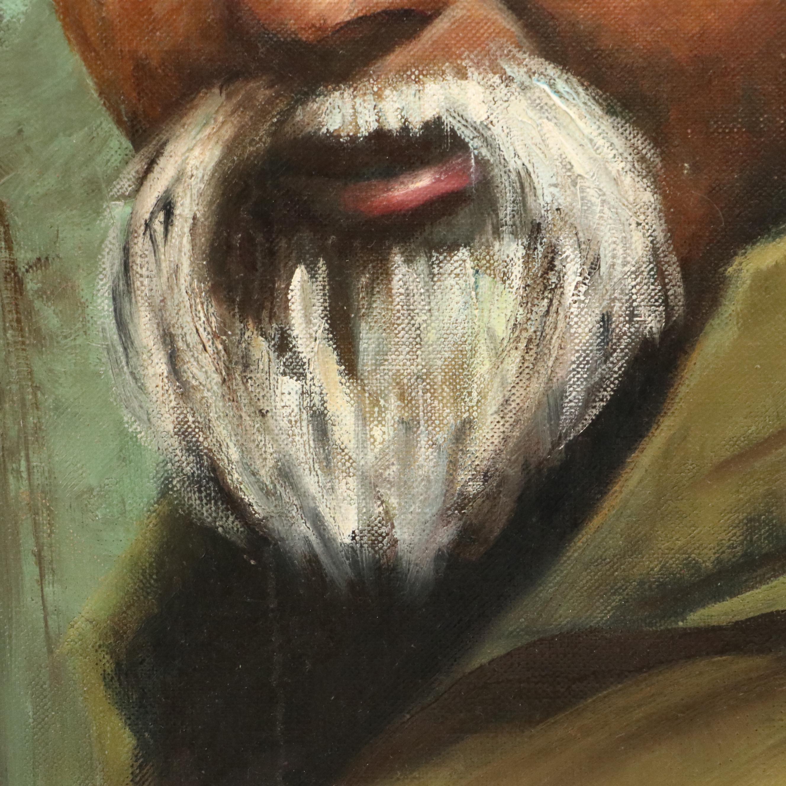 Quri Portrait Oil Painting "China Toy Merchant"