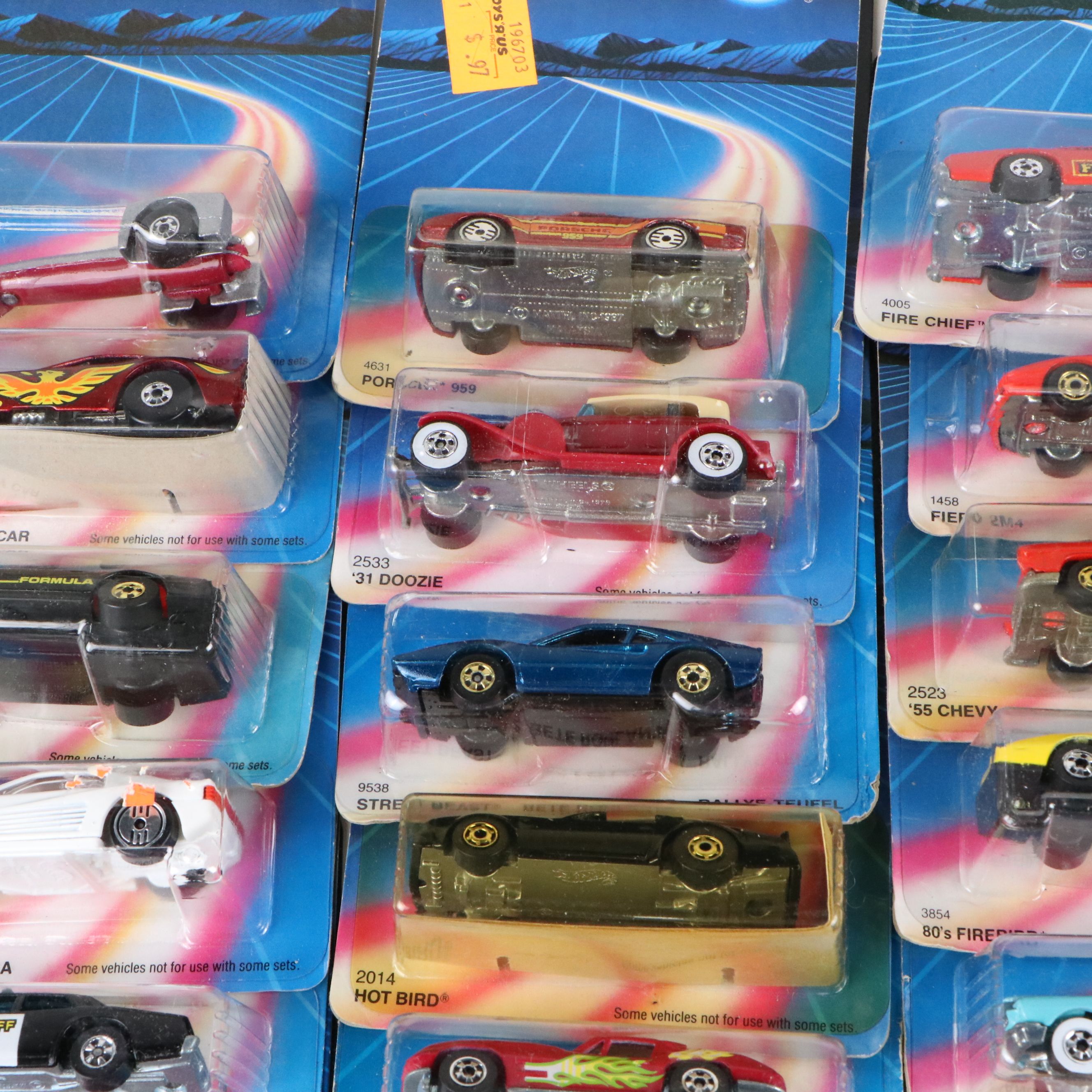 Hot Wheels Porsche 959, Ferrari Testarossa, and More Diecast Toy Cars