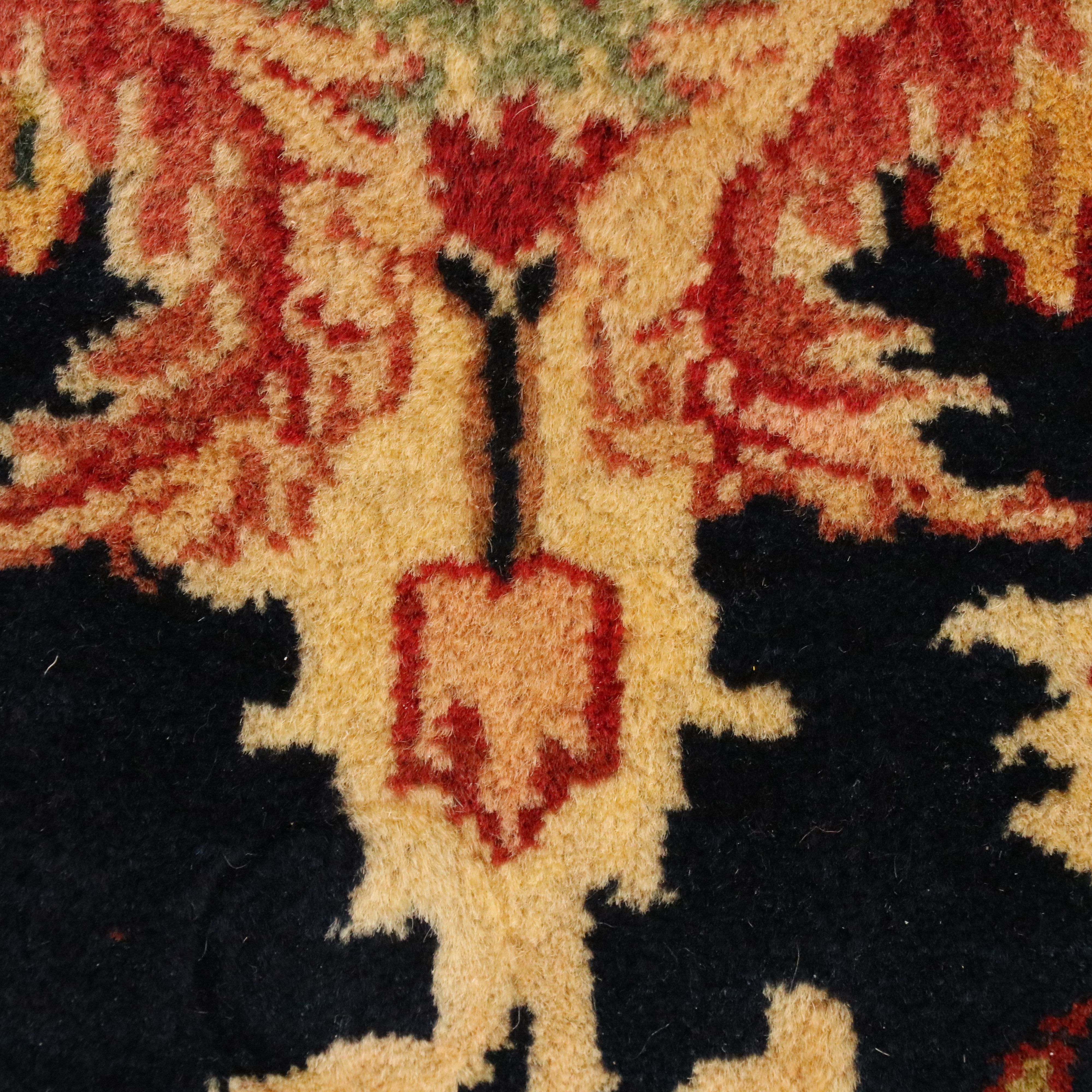 10' x 13'1 Hand-Knotted Indian Agra Room-Sized Rug