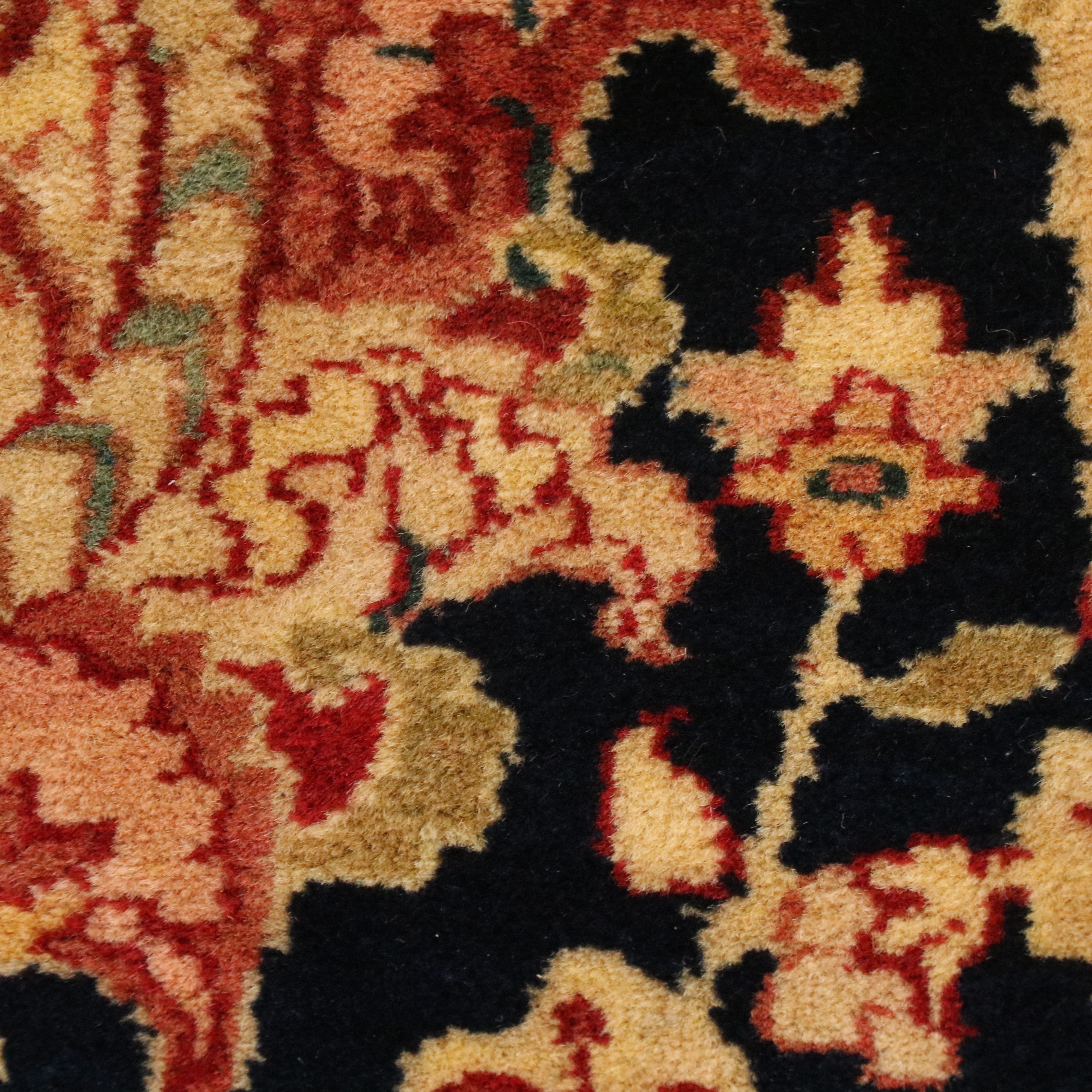 10' x 13'1 Hand-Knotted Indian Agra Room-Sized Rug