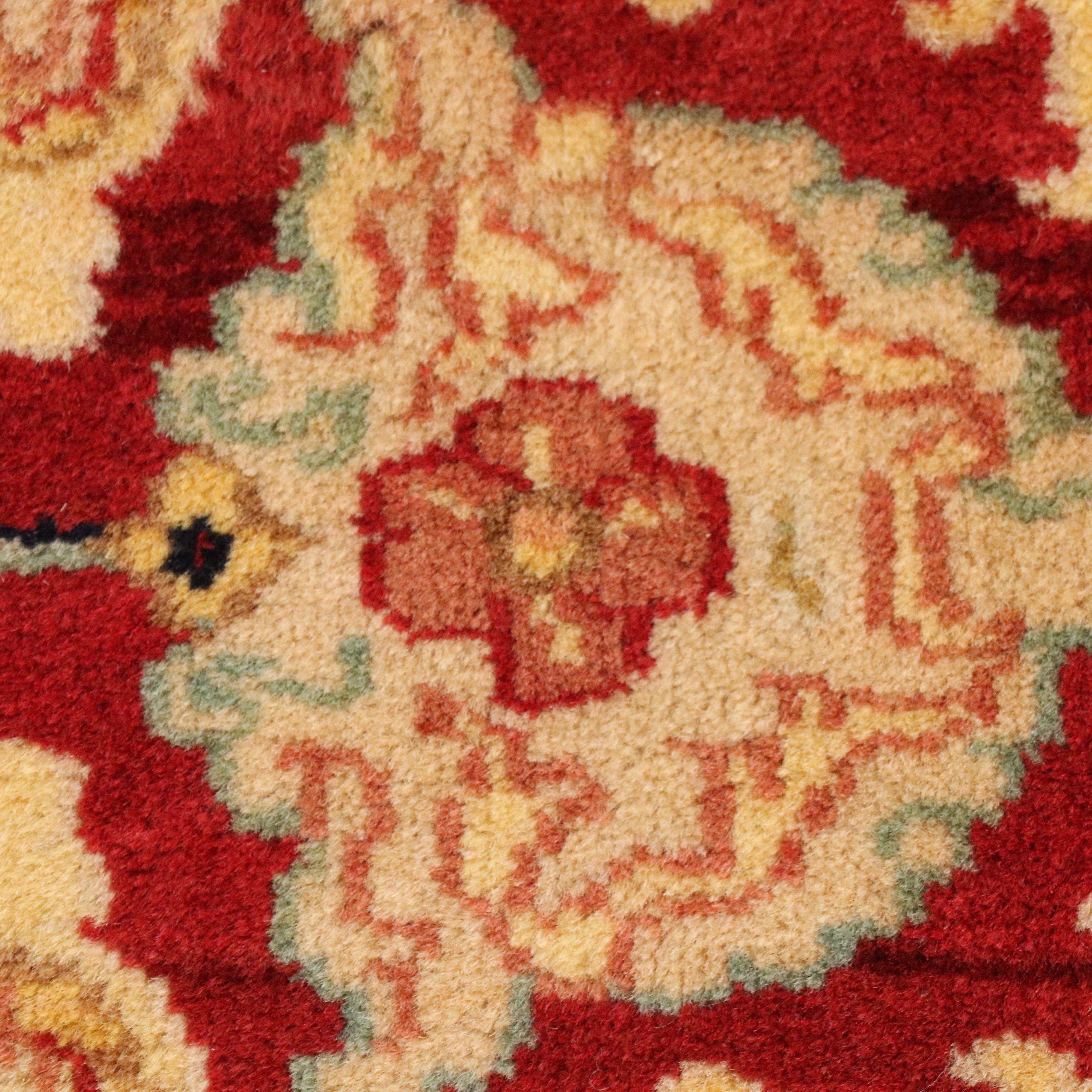 10' x 13'1 Hand-Knotted Indian Agra Room-Sized Rug