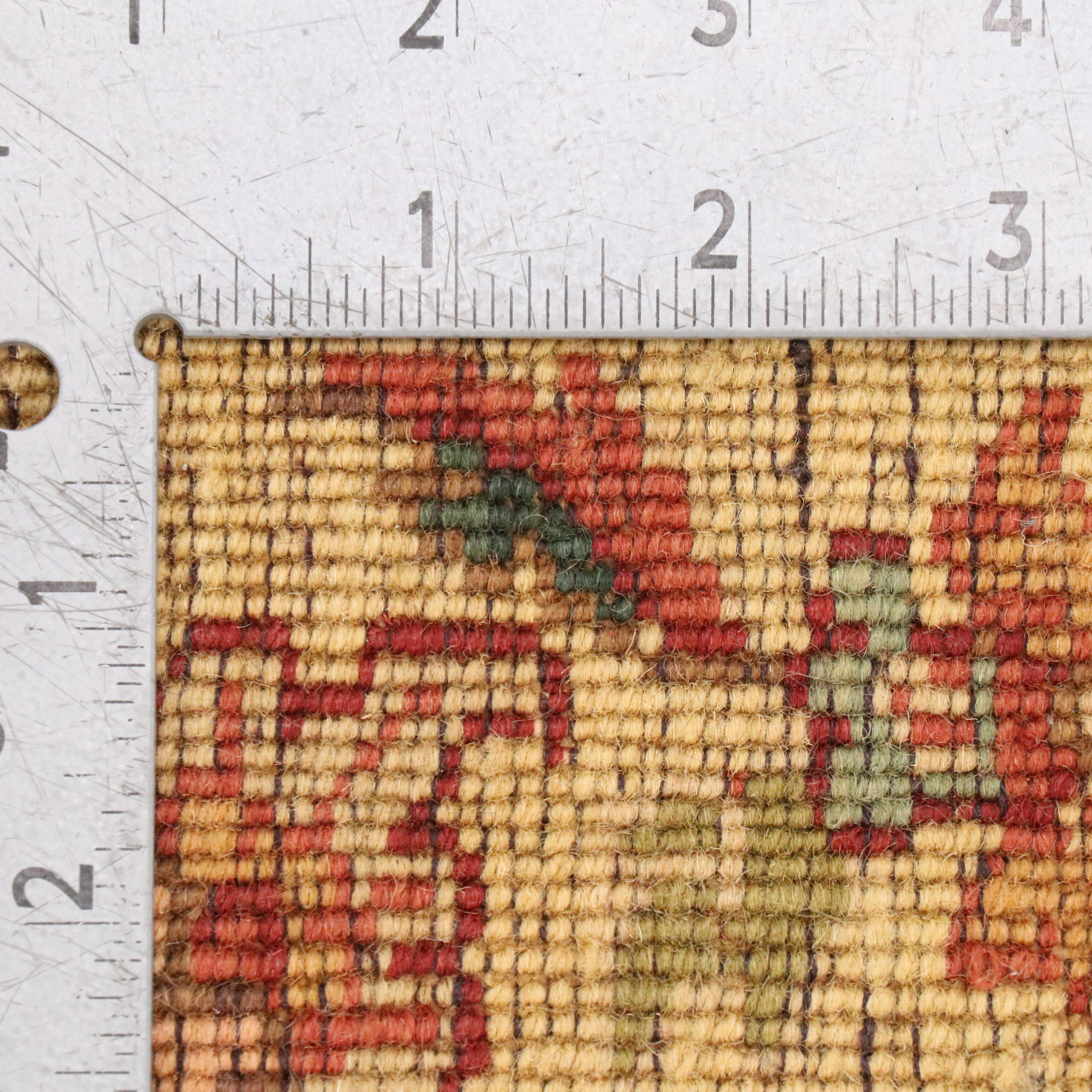 10' x 13'1 Hand-Knotted Indian Agra Room-Sized Rug