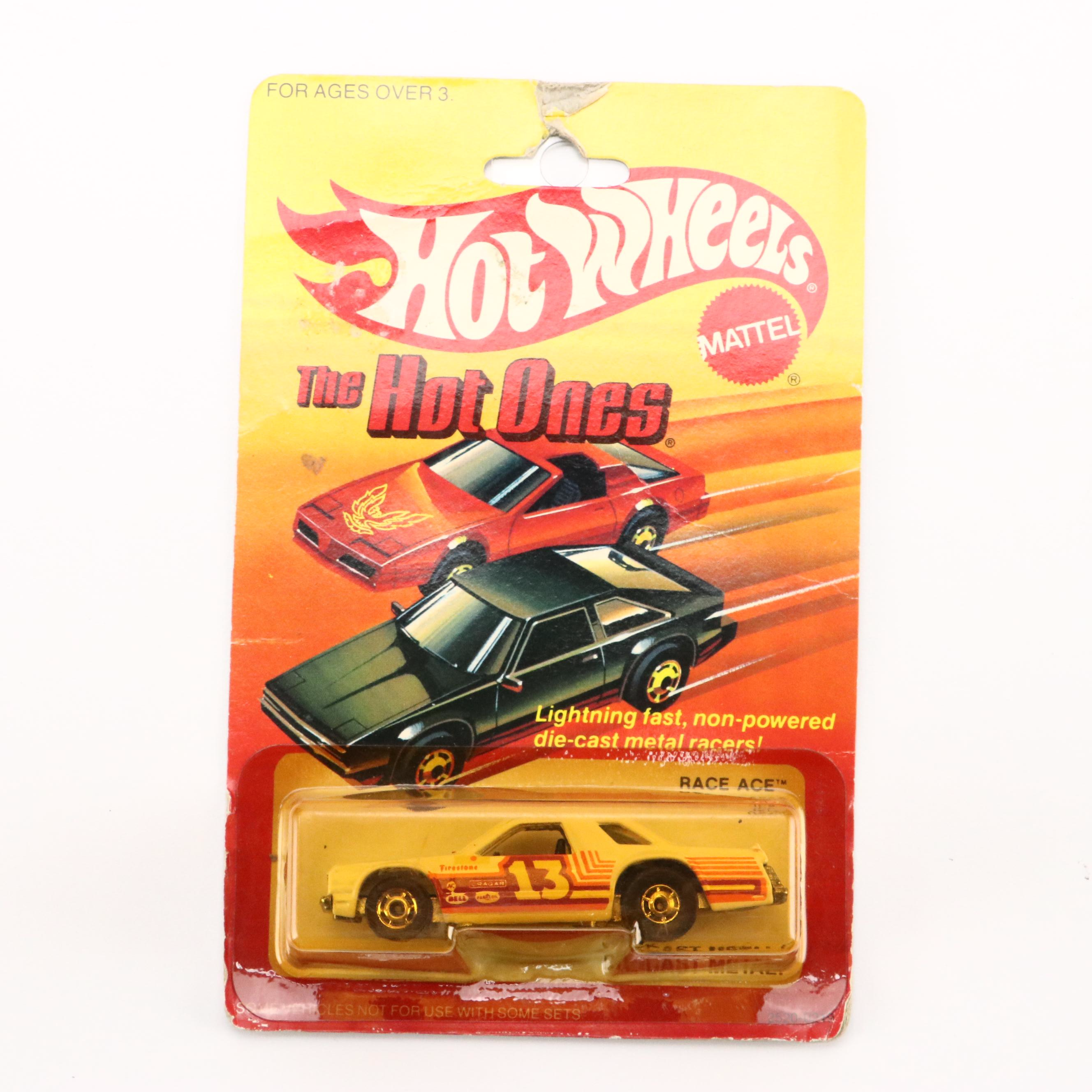 Mattel Hot Wheels "The Hot Ones" and Other Diecast Vehicles, 1980s