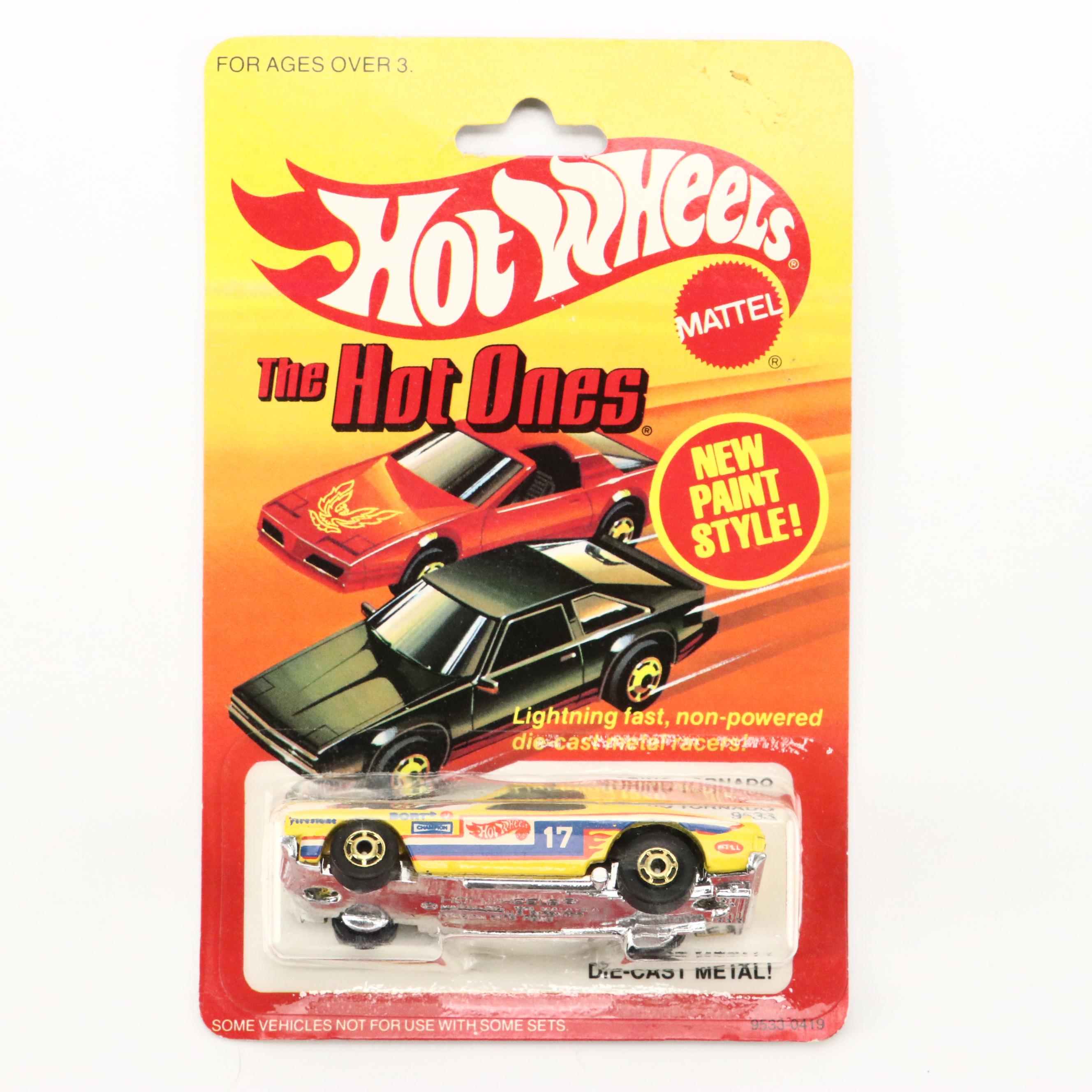 Mattel Hot Wheels "The Hot Ones" and Other Diecast Vehicles, 1980s